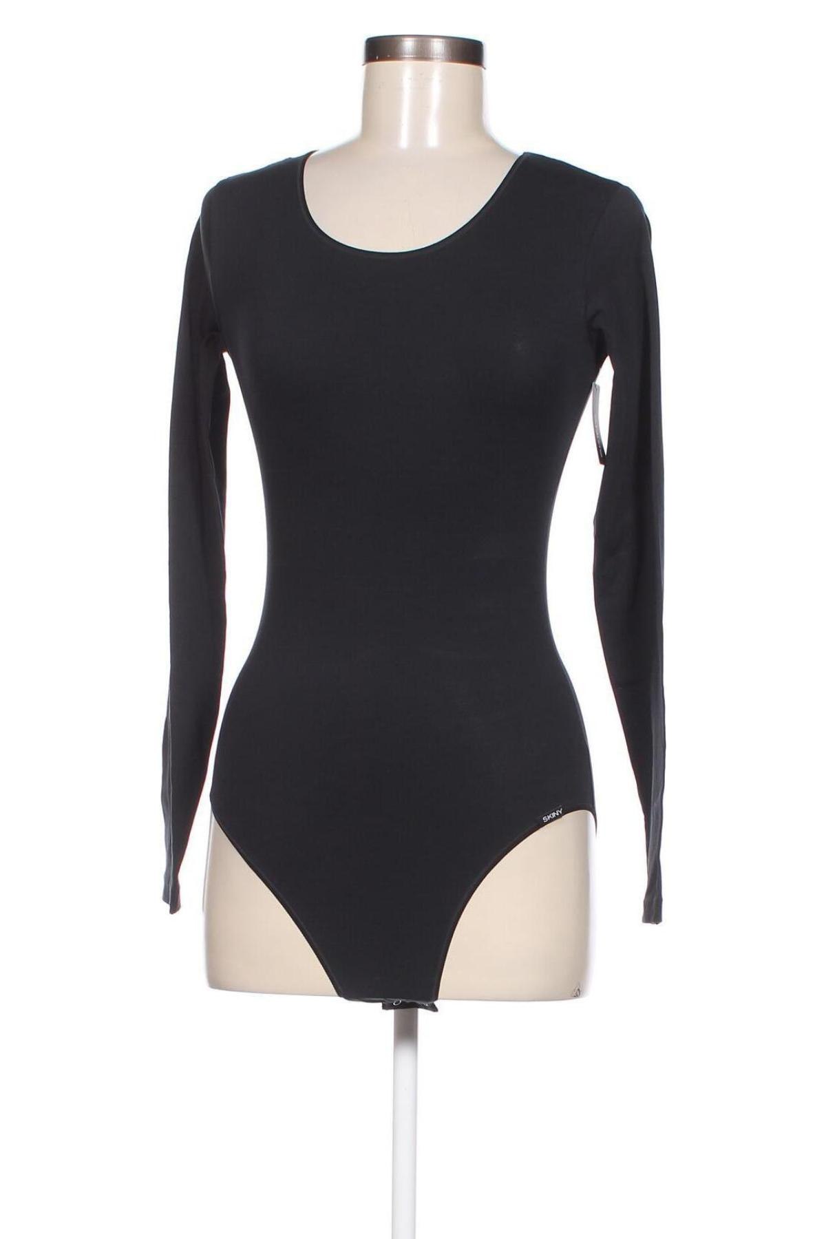 Γυναικεία μπλούζα-Κορμάκι Skiny, Μέγεθος M, Χρώμα Μαύρο, Τιμή 30,62 €