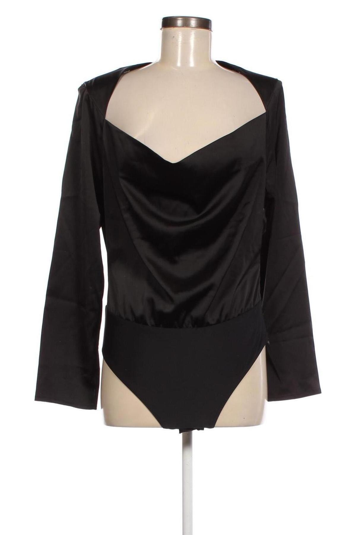 Γυναικεία μπλούζα-Κορμάκι Unique 21, Μέγεθος L, Χρώμα Μαύρο, Τιμή 19,85 €