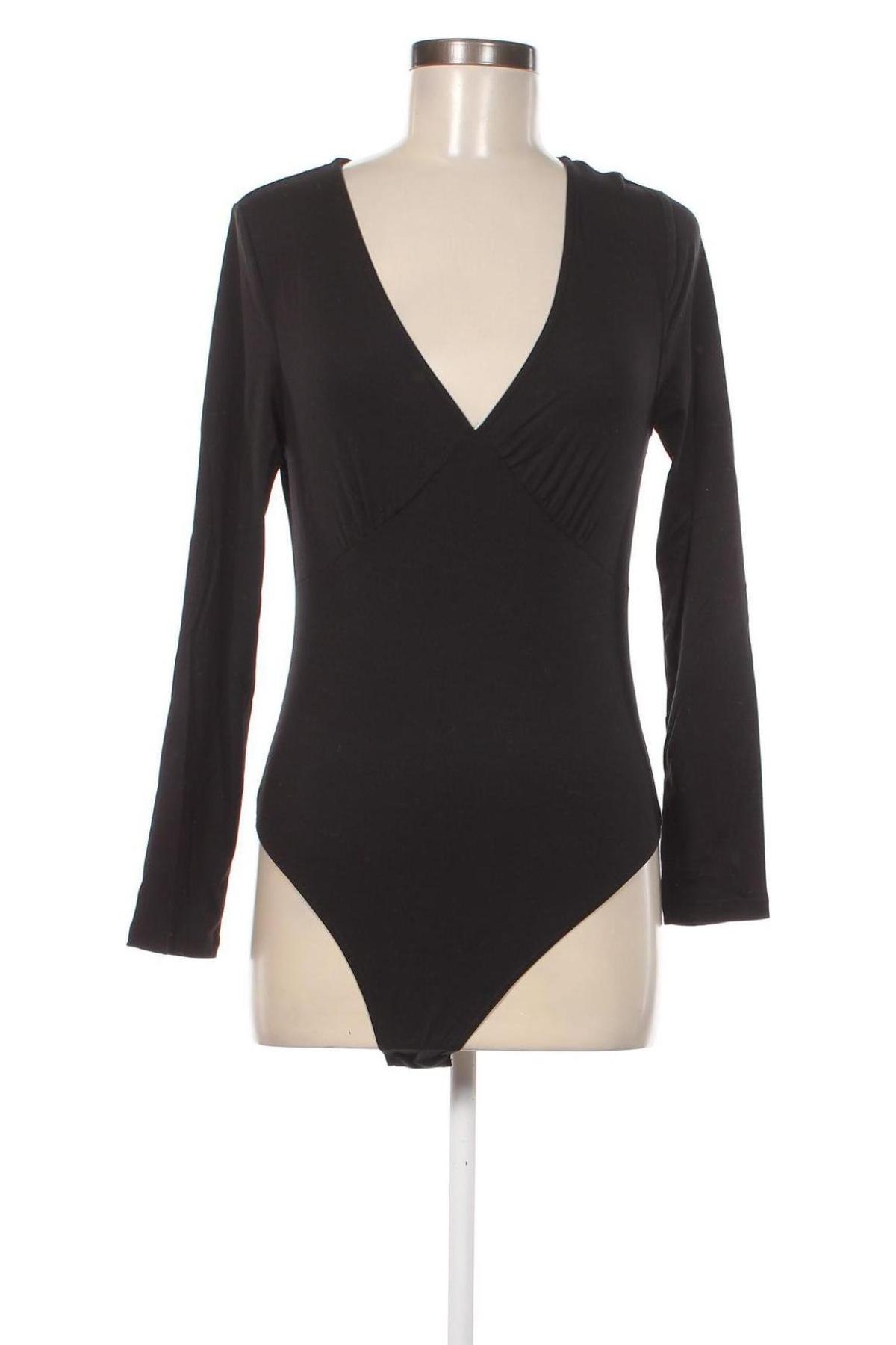Дамска блуза - боди VILA, Размер M, Цвят Черен, Цена 18,40 лв.