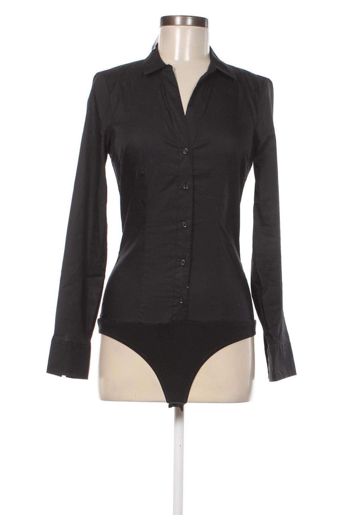 Дамска блуза - боди Vero Moda, Размер S, Цвят Черен, Цена 23,00 лв.
