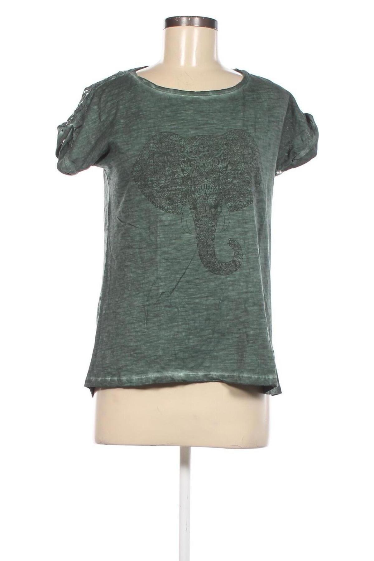 Γυναικεία μπλούζα 17 & Co., Μέγεθος S, Χρώμα Πράσινο, Τιμή 4,70 €