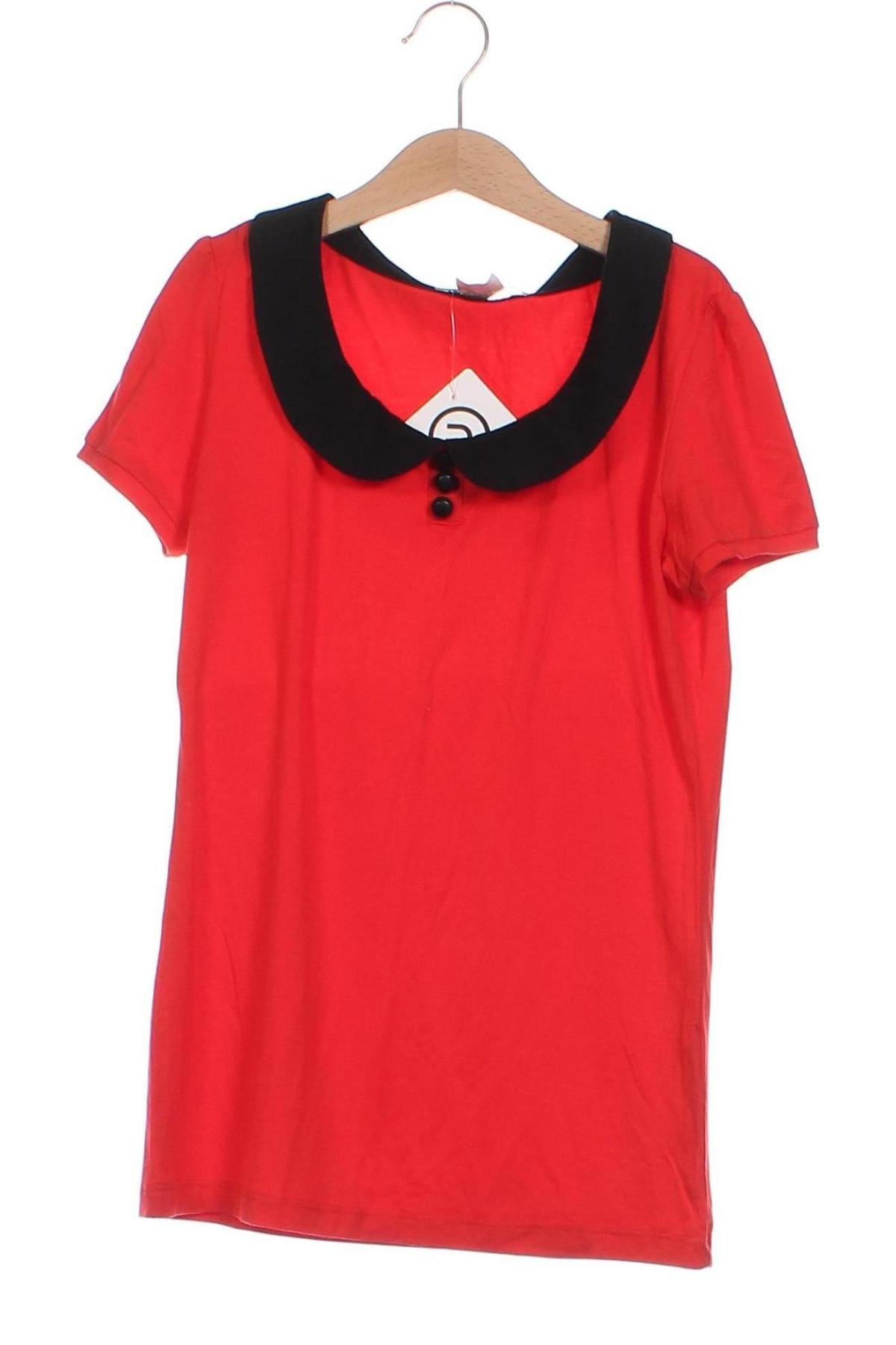 Дамска блуза 3 Suisses, Размер XS, Цвят Червен, Цена 15,66 лв.