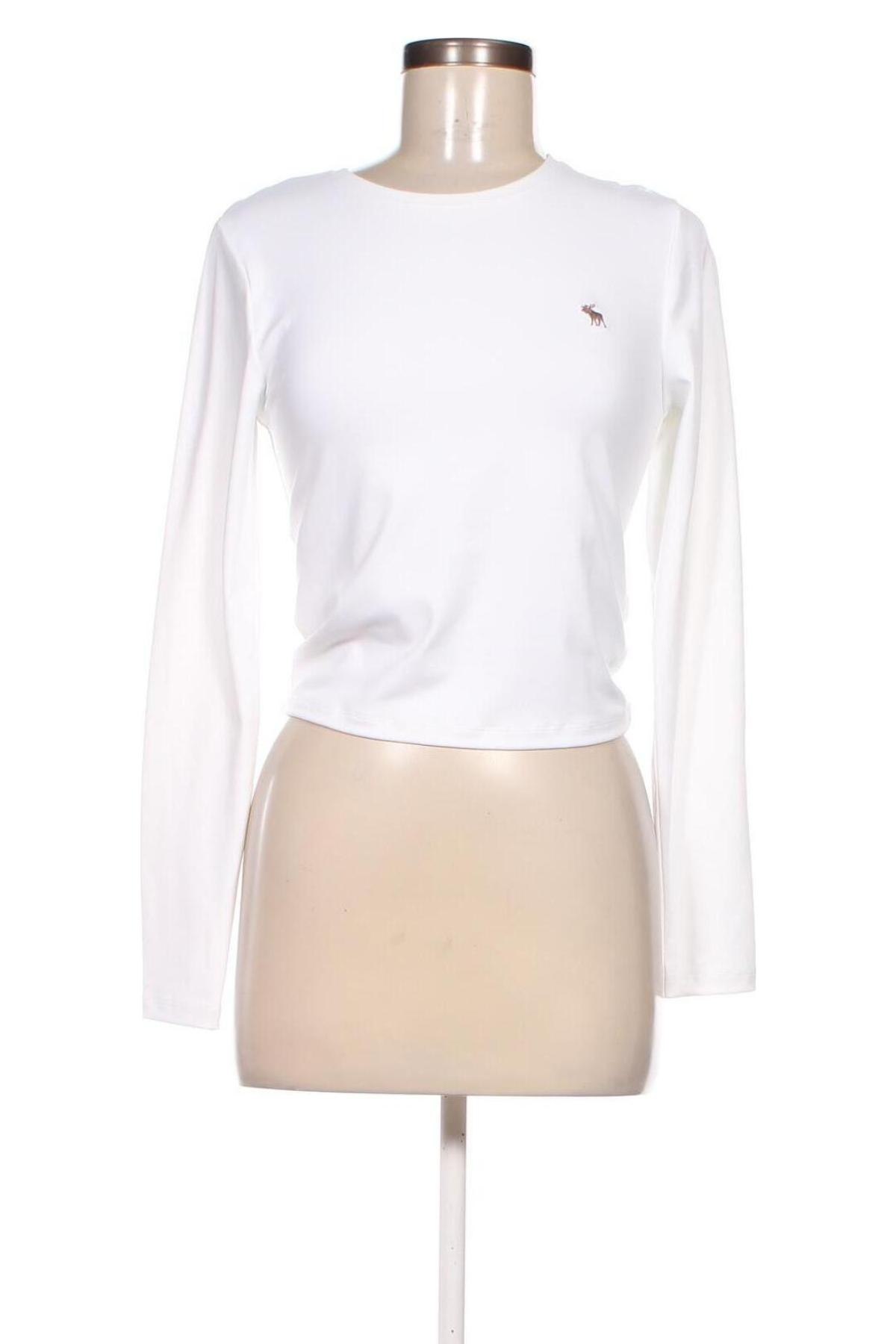 Γυναικεία μπλούζα Abercrombie & Fitch, Μέγεθος M, Χρώμα Λευκό, Τιμή 30,62 €