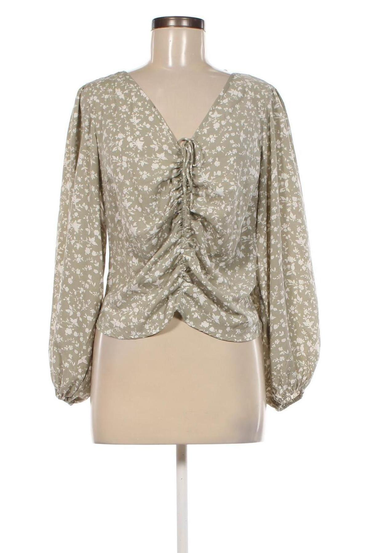 Дамска блуза Abercrombie & Fitch, Размер L, Цвят Зелен, Цена 26,40 лв.