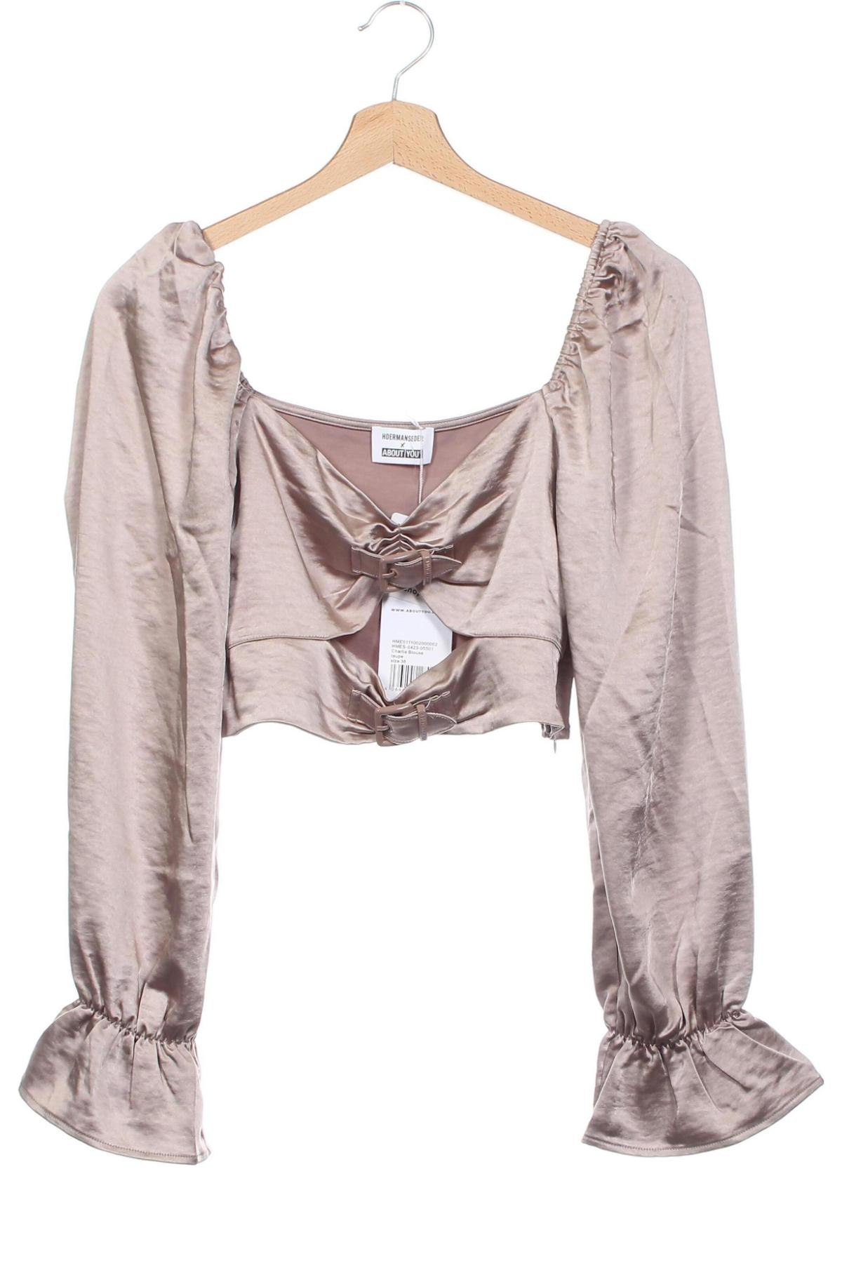 Damen Shirt About You, Größe S, Farbe Beige, Preis € 10,67