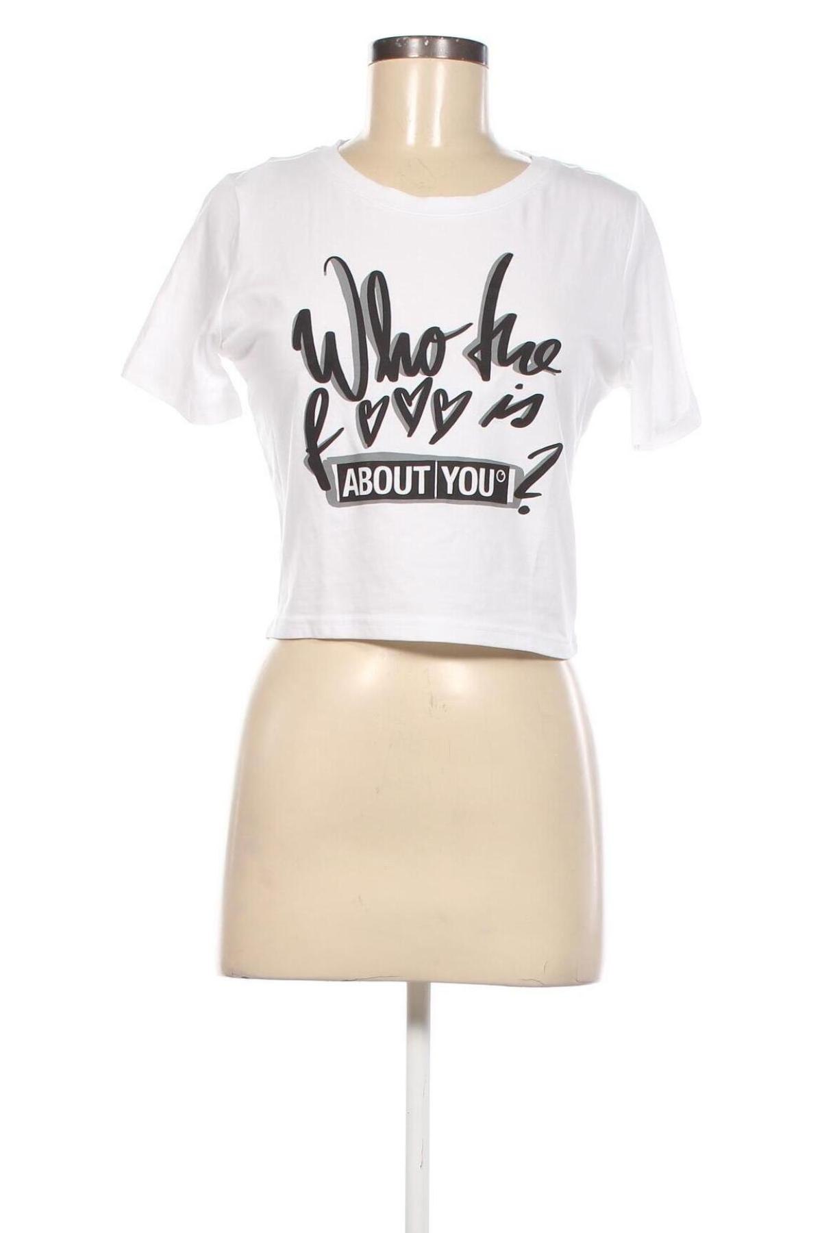 Damen Shirt About You, Größe M, Farbe Weiß, Preis 9,48 €