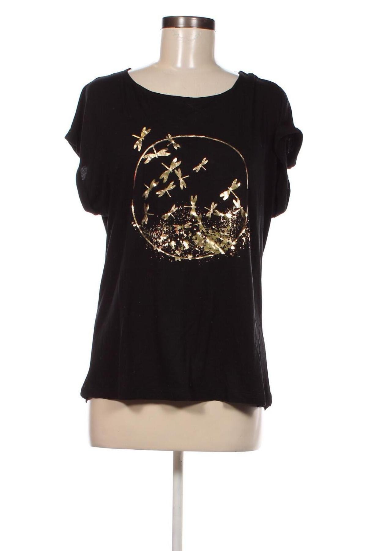 Γυναικεία μπλούζα About You, Μέγεθος S, Χρώμα Μαύρο, Τιμή 9,48 €