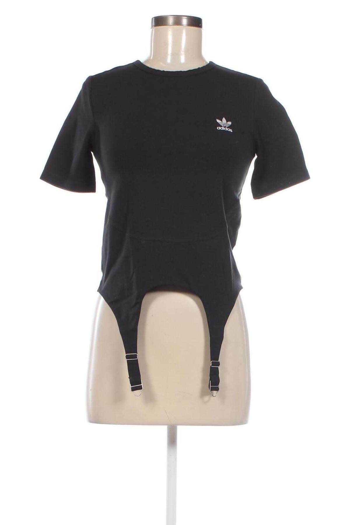 Γυναικεία μπλούζα Adidas Originals, Μέγεθος S, Χρώμα Μαύρο, Τιμή 15,88 €