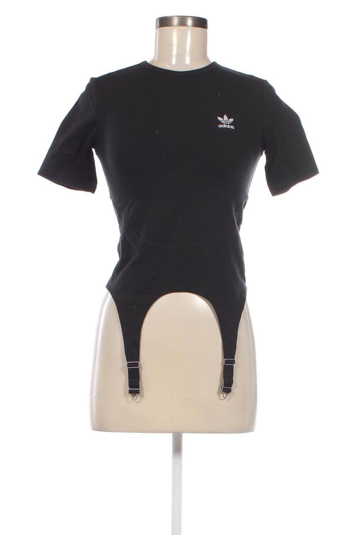 Γυναικεία μπλούζα Adidas Originals, Μέγεθος XXS, Χρώμα Μαύρο, Τιμή 15,88 €