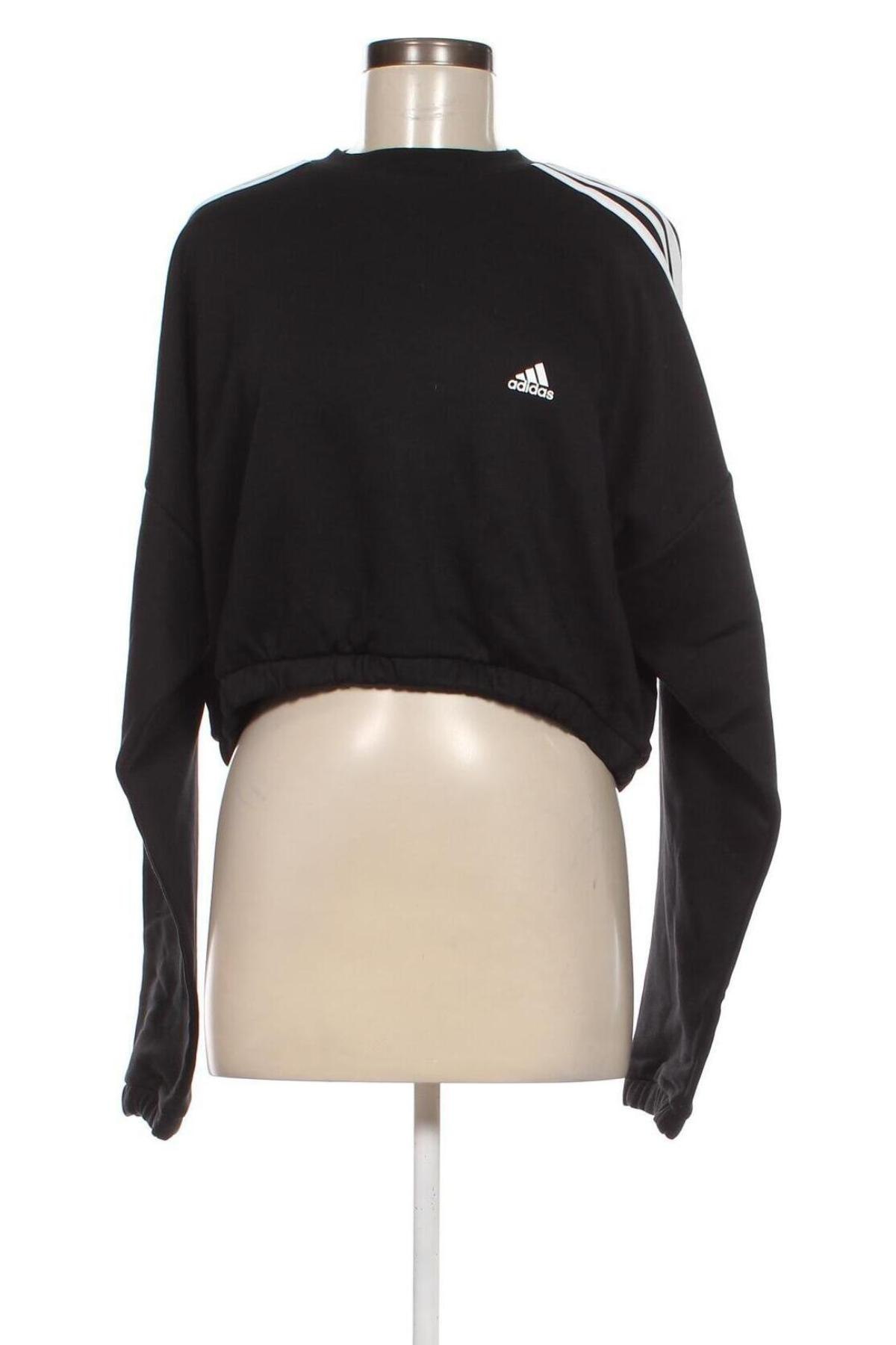 Дамска блуза Adidas, Размер XL, Цвят Черен, Цена 34,65 лв.