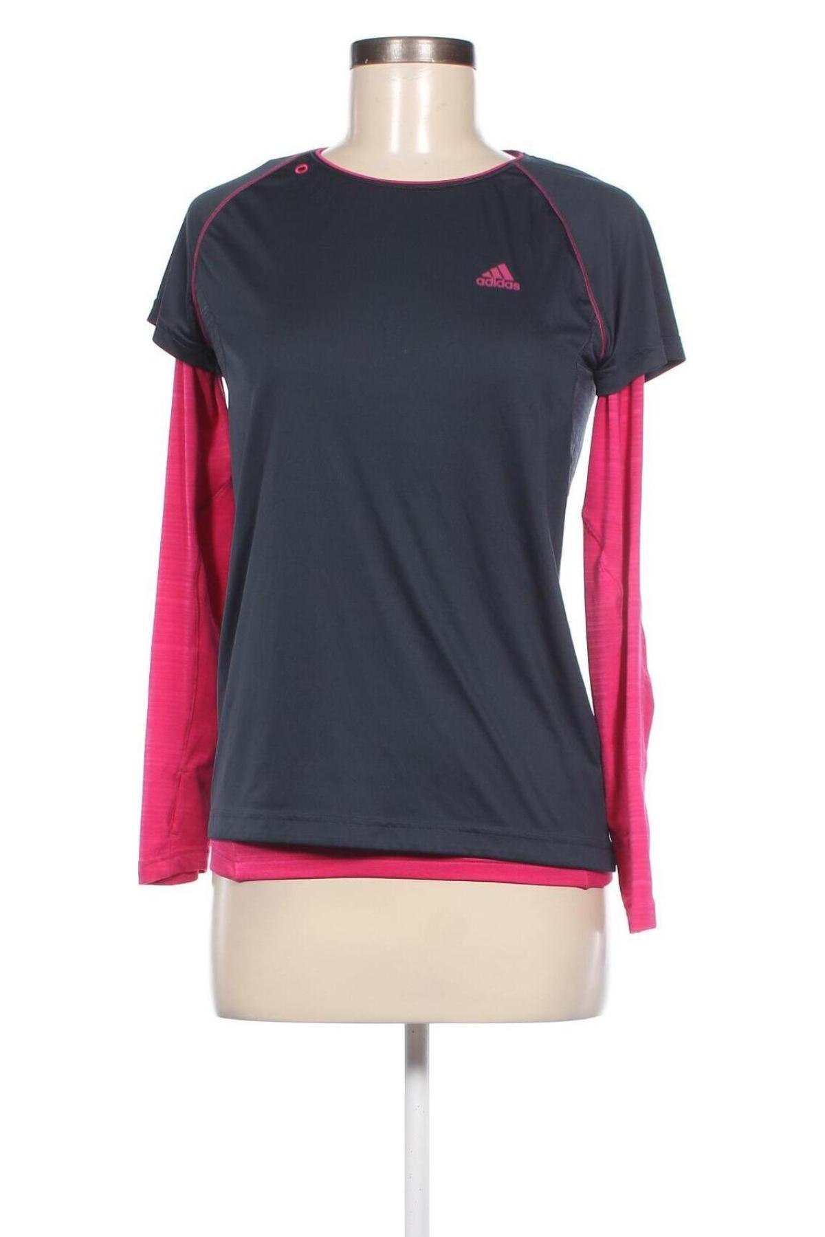 Γυναικεία μπλούζα Adidas, Μέγεθος M, Χρώμα Γκρί, Τιμή 21,03 €