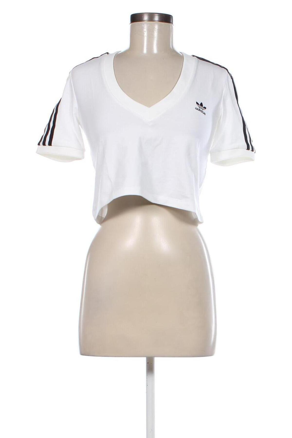 Γυναικεία μπλούζα Adidas Originals, Μέγεθος M, Χρώμα Λευκό, Τιμή 21,83 €