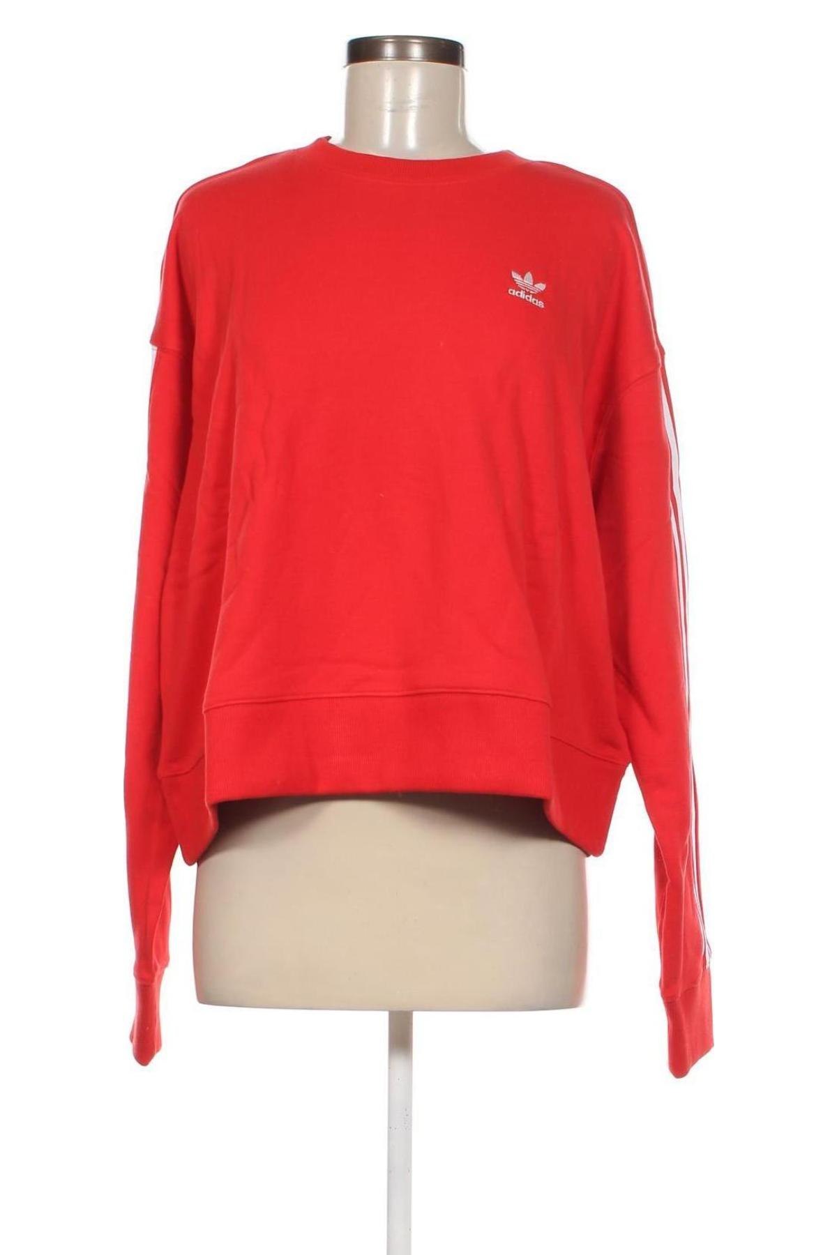 Γυναικεία μπλούζα Adidas Originals, Μέγεθος XL, Χρώμα Κόκκινο, Τιμή 21,83 €