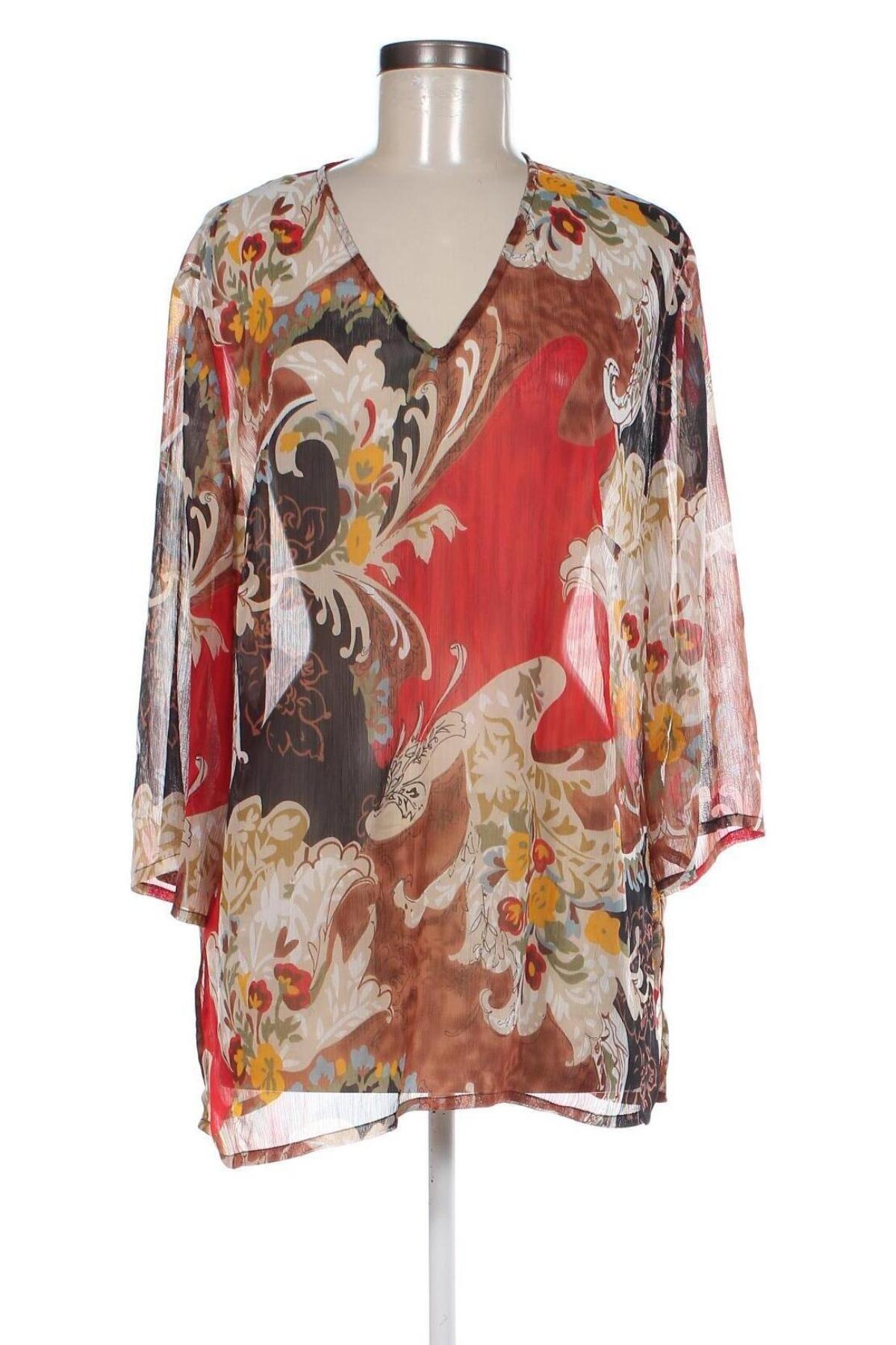 Γυναικεία μπλούζα Ambria, Μέγεθος XL, Χρώμα Πολύχρωμο, Τιμή 7,05 €