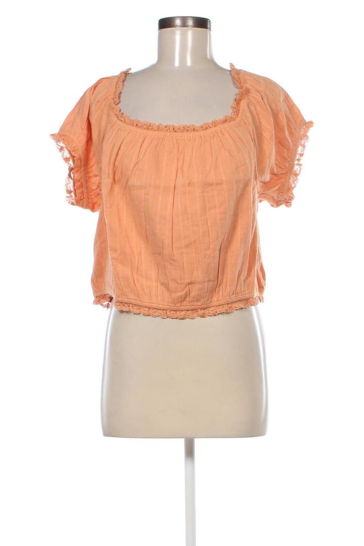 Γυναικεία μπλούζα American Eagle, Μέγεθος XL, Χρώμα Πορτοκαλί, Τιμή 15,88 €