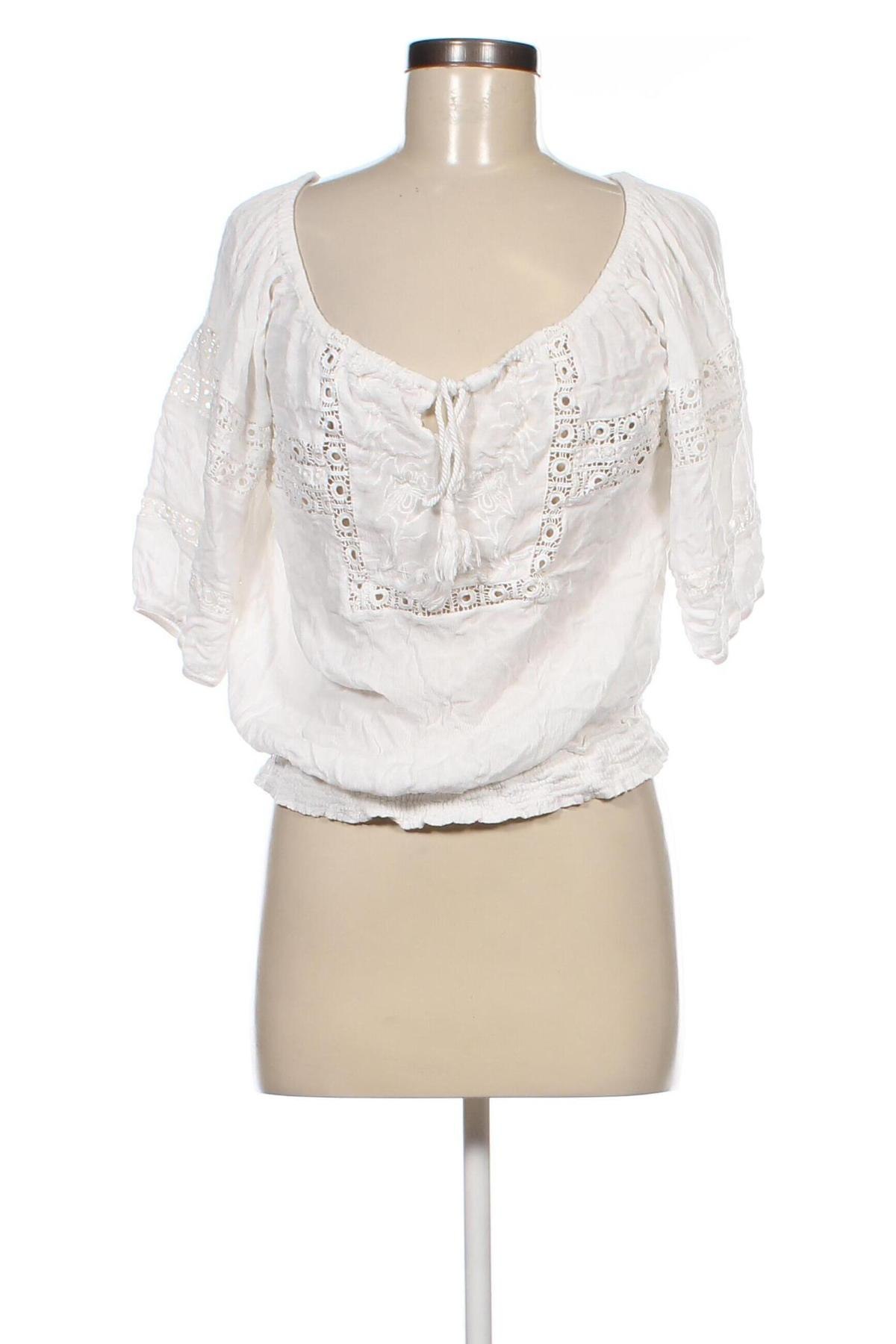 Дамска блуза Amisu, Размер M, Цвят Бял, Цена 11,40 лв.