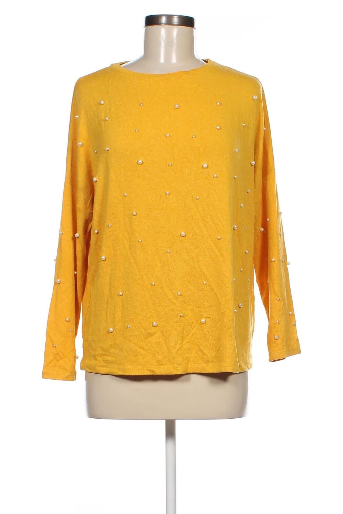Γυναικεία μπλούζα Amisu, Μέγεθος M, Χρώμα Κίτρινο, Τιμή 5,87 €