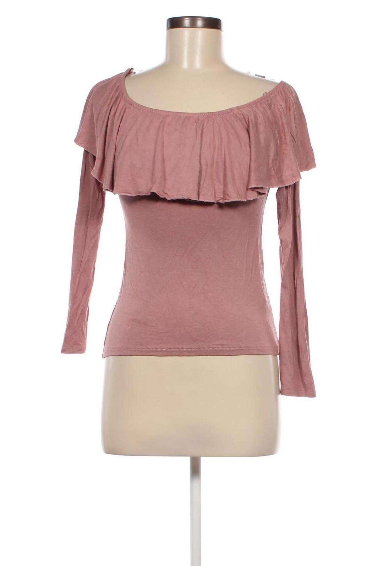 Дамска блуза Amisu, Размер M, Цвят Розов, Цена 11,73 лв.