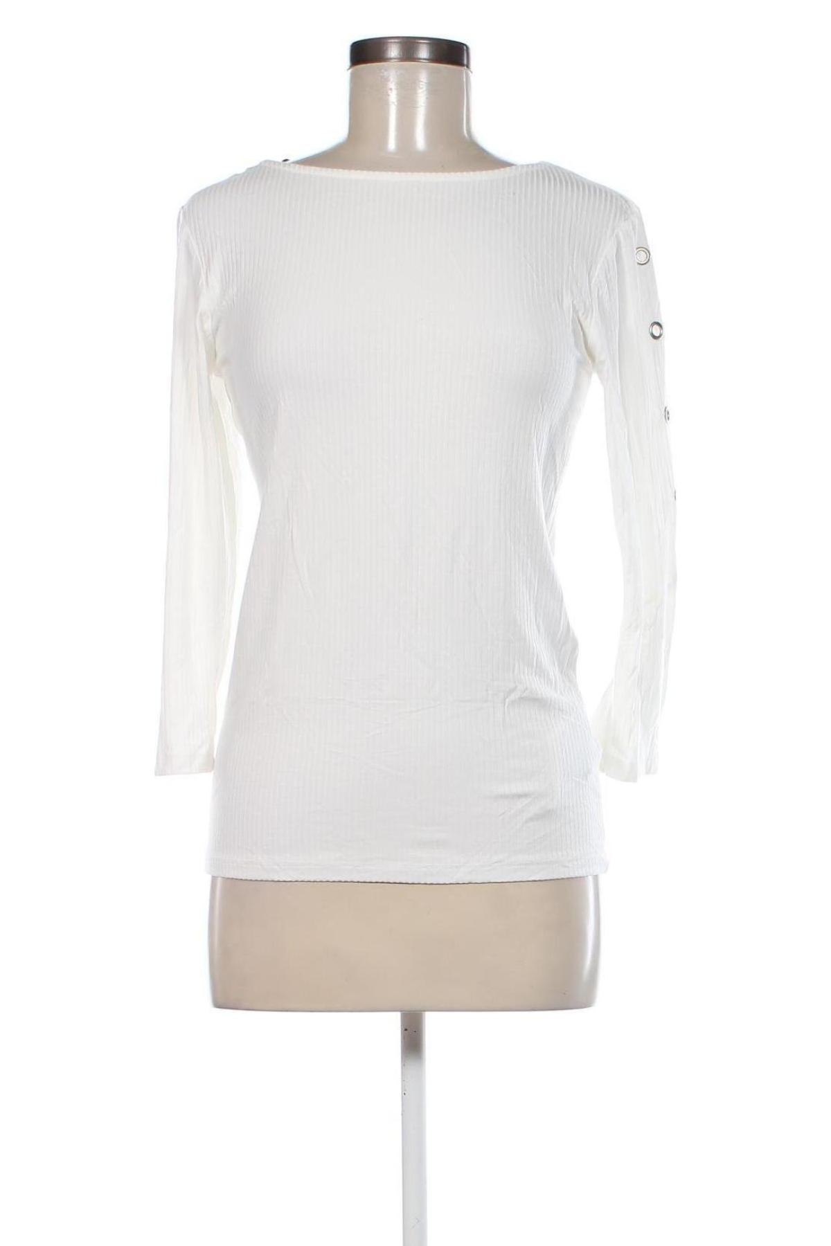 Γυναικεία μπλούζα Amisu, Μέγεθος M, Χρώμα Λευκό, Τιμή 5,88 €