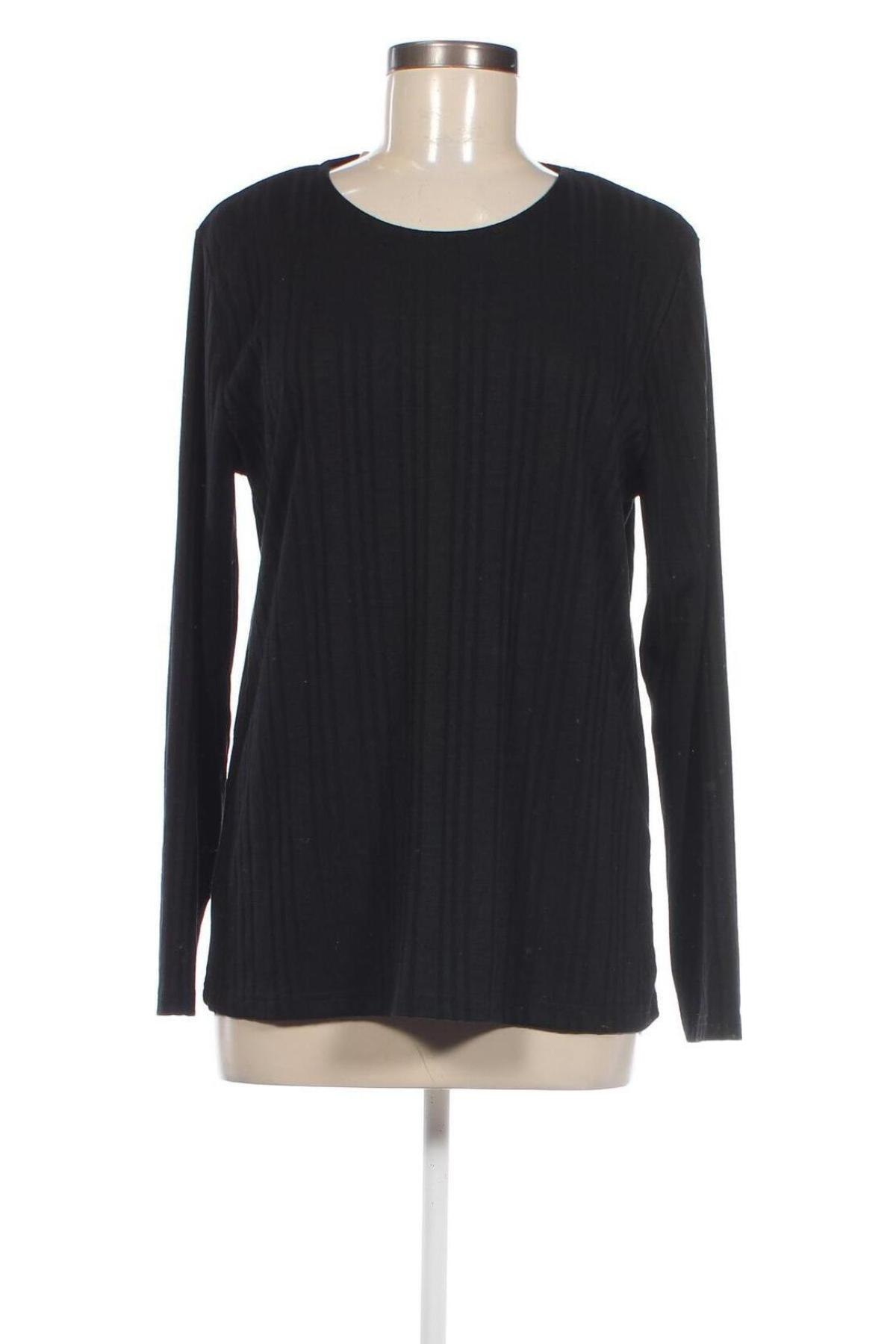 Γυναικεία μπλούζα Andrea, Μέγεθος L, Χρώμα Μαύρο, Τιμή 9,59 €