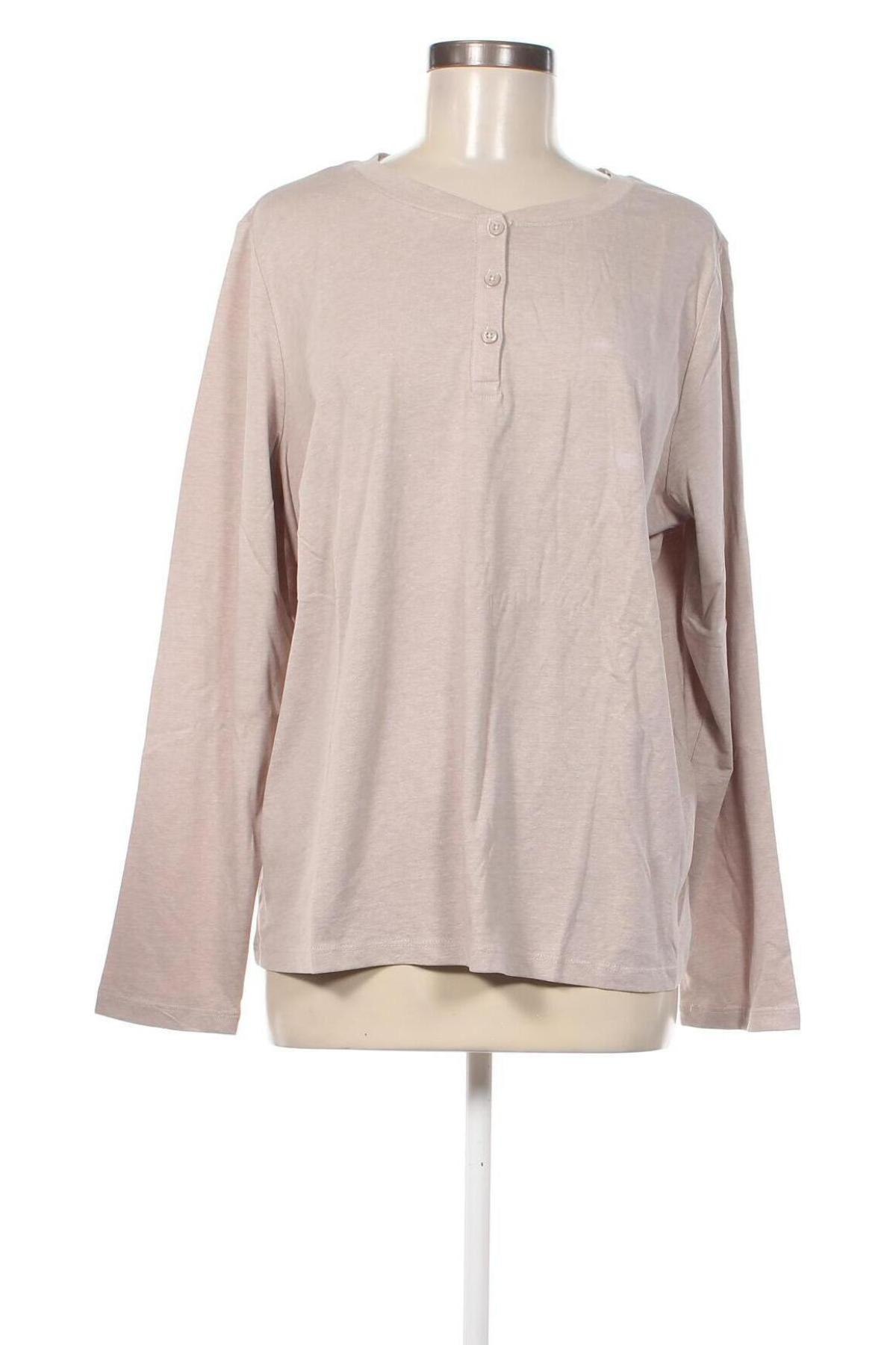 Γυναικεία μπλούζα Anna Field, Μέγεθος XXL, Χρώμα  Μπέζ, Τιμή 7,19 €