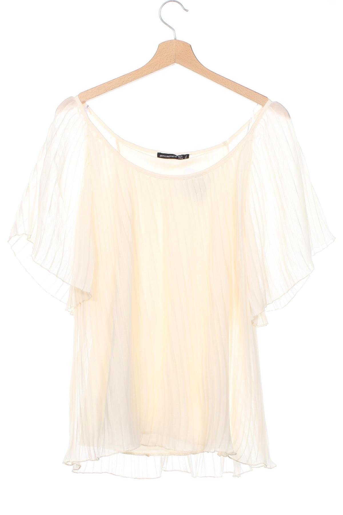 Γυναικεία μπλούζα Atmosphere, Μέγεθος XS, Χρώμα Εκρού, Τιμή 5,48 €