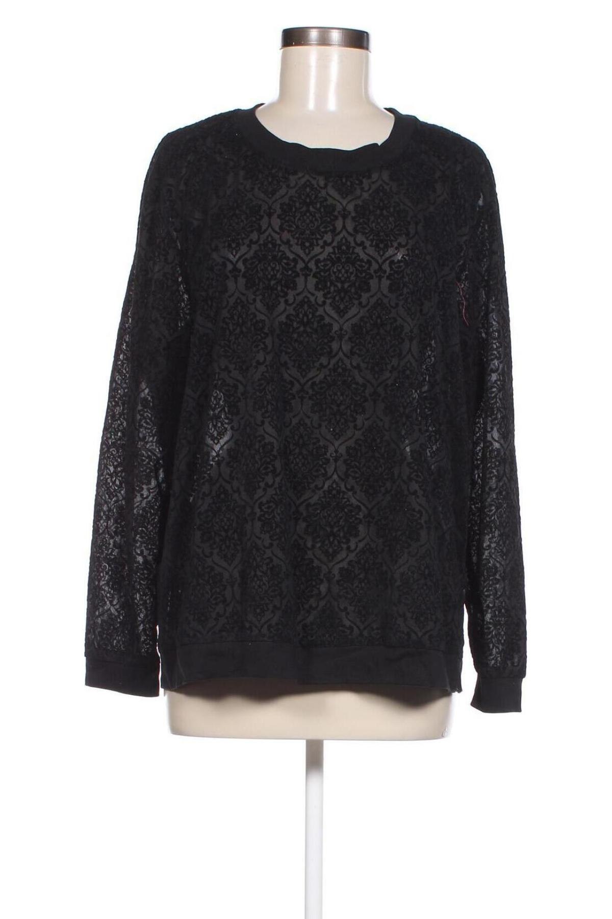 Γυναικεία μπλούζα Atmosphere, Μέγεθος XL, Χρώμα Μαύρο, Τιμή 11,51 €