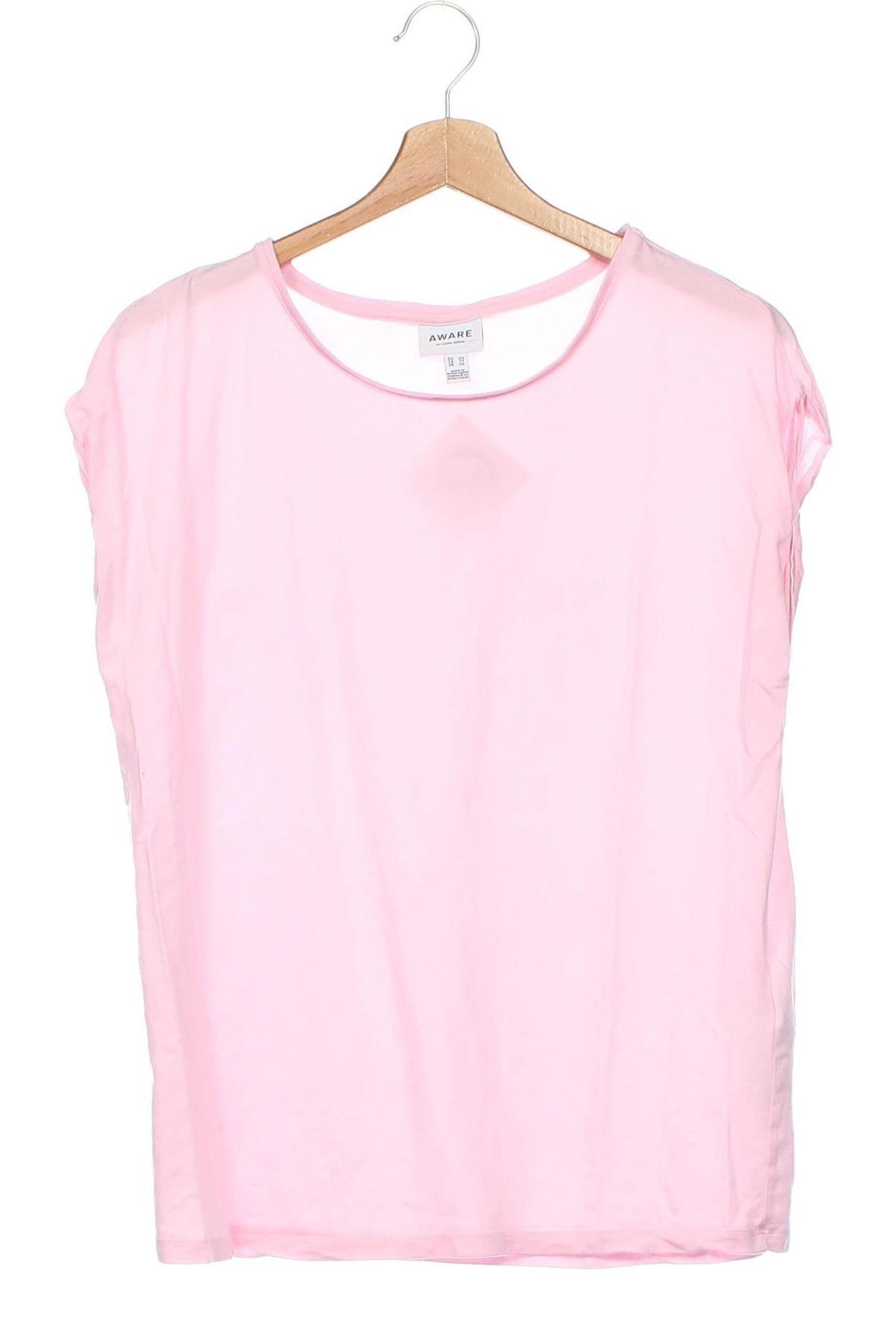 Damen Shirt Aware by Vero Moda, Größe XS, Farbe Rosa, Preis € 4,99