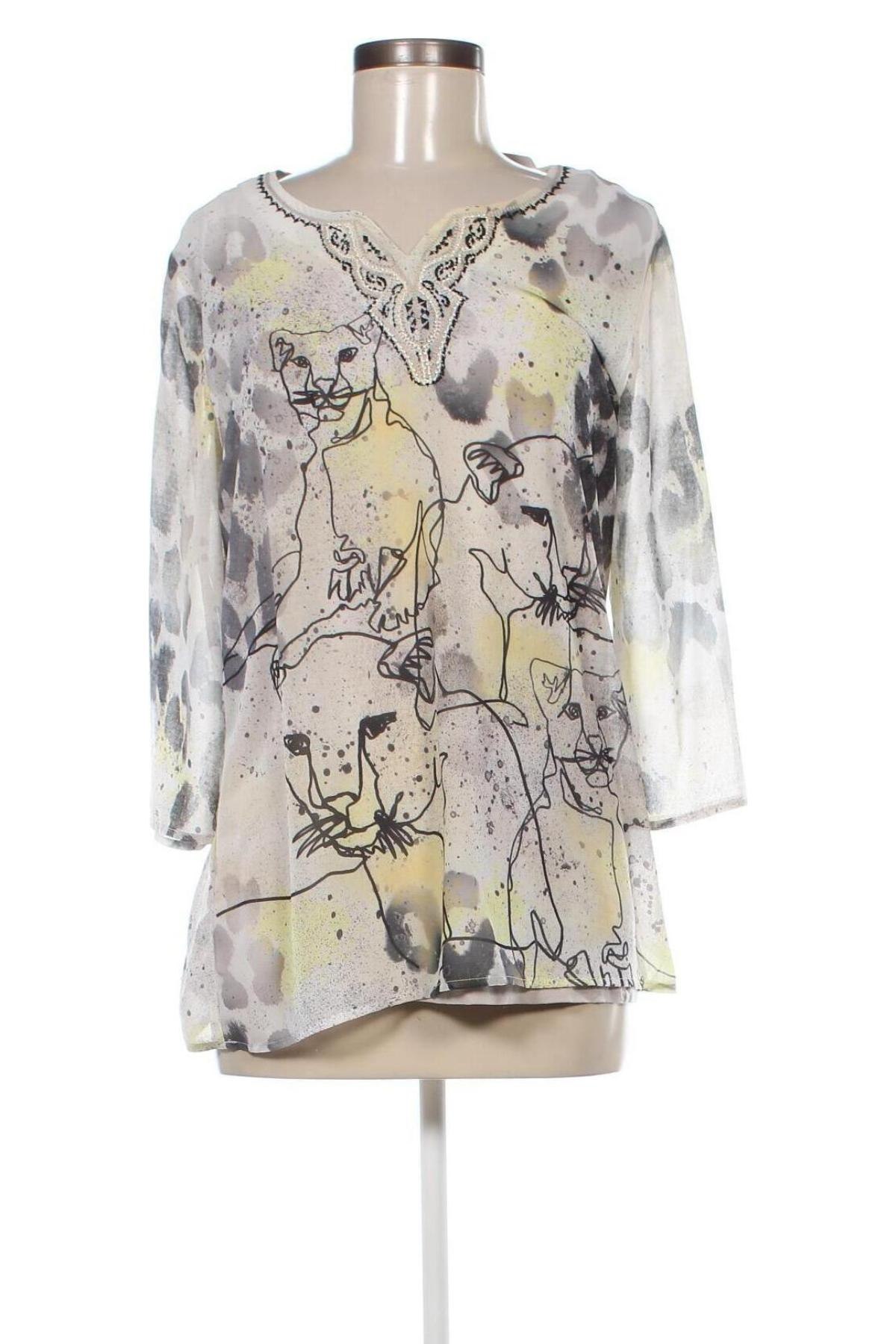 Γυναικεία μπλούζα Barbara Lebek, Μέγεθος M, Χρώμα Πολύχρωμο, Τιμή 14,85 €