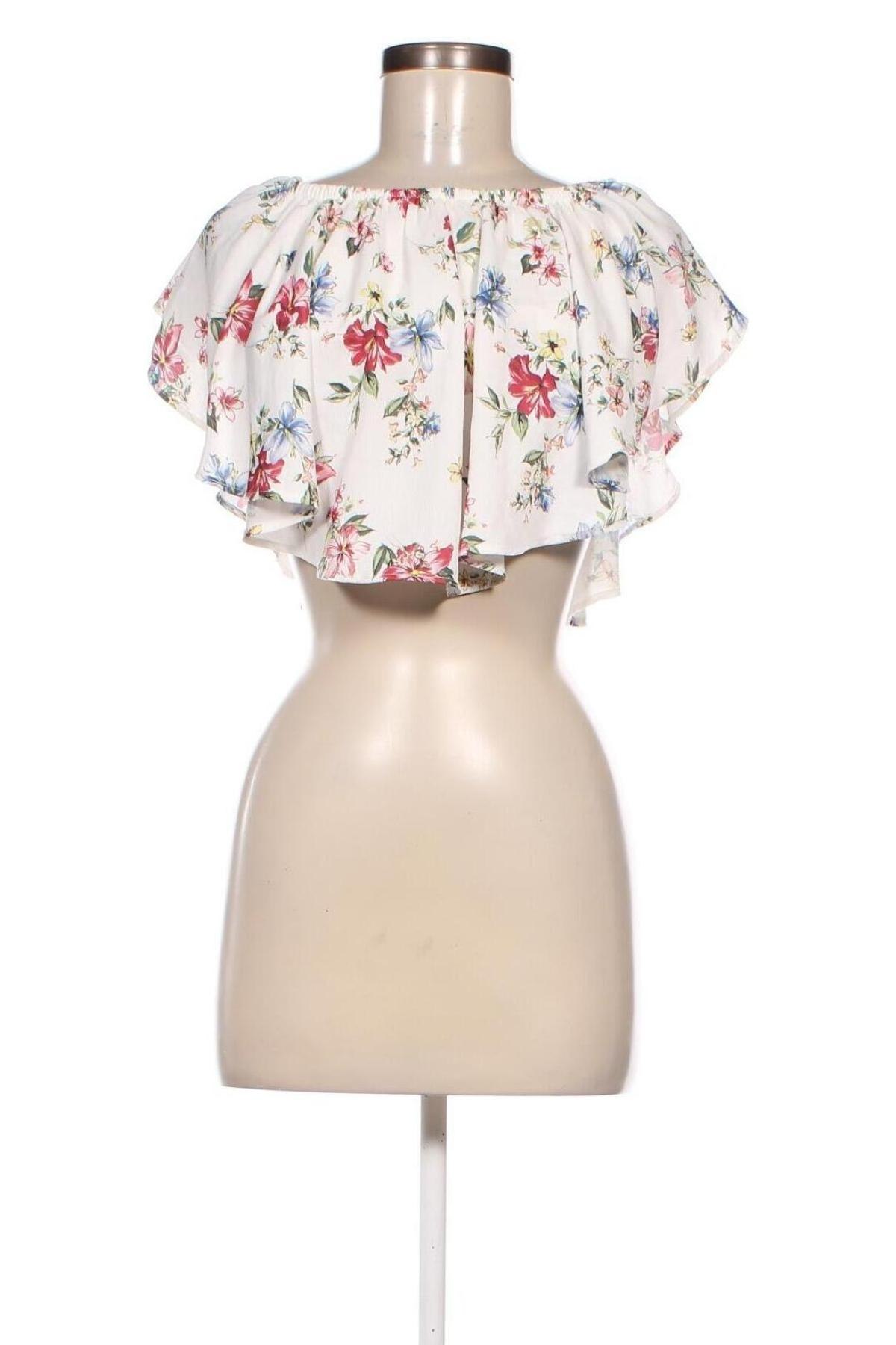 Γυναικεία μπλούζα Bershka, Μέγεθος M, Χρώμα Πολύχρωμο, Τιμή 5,54 €