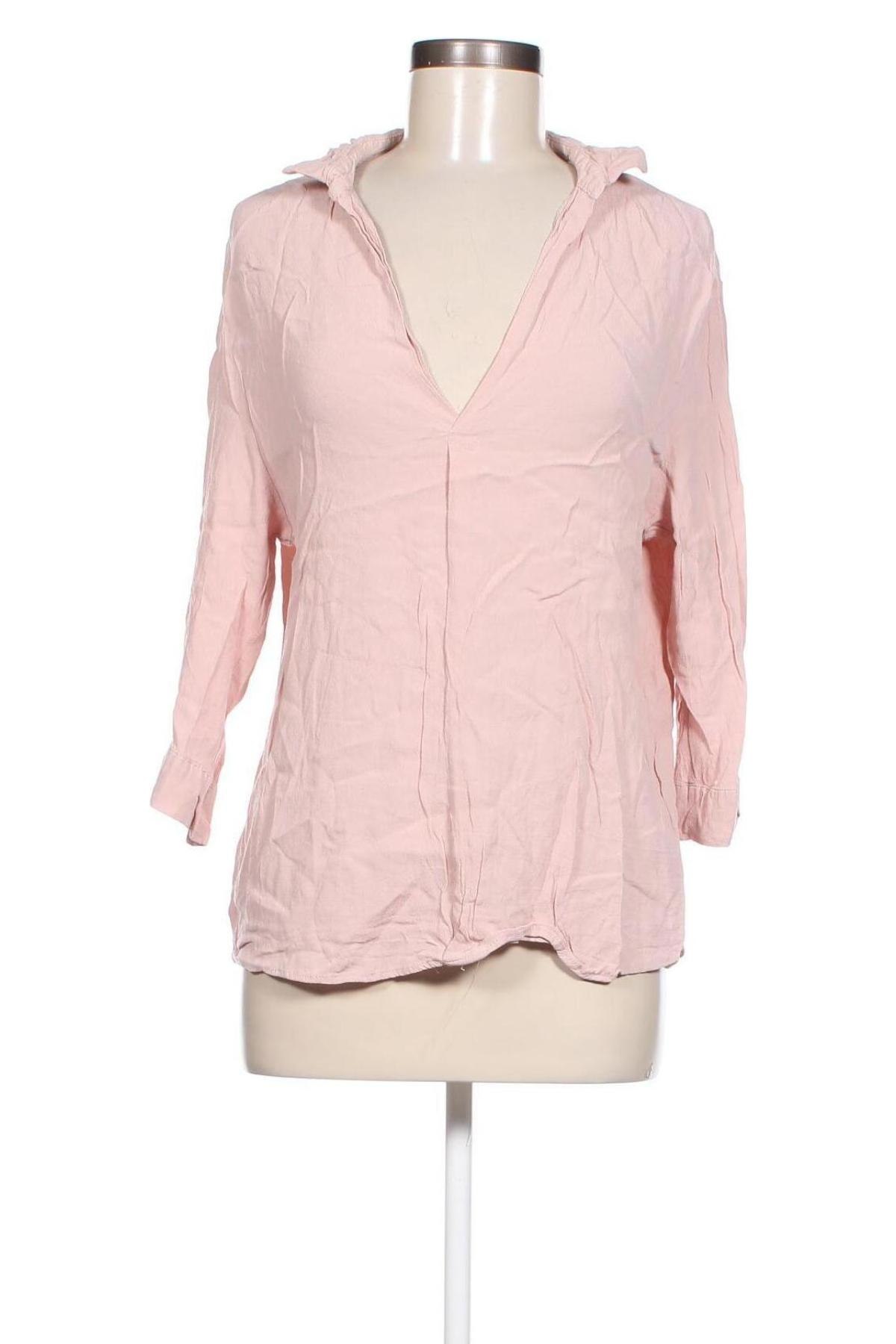 Damen Shirt Bershka, Größe L, Farbe Rosa, Preis € 5,95