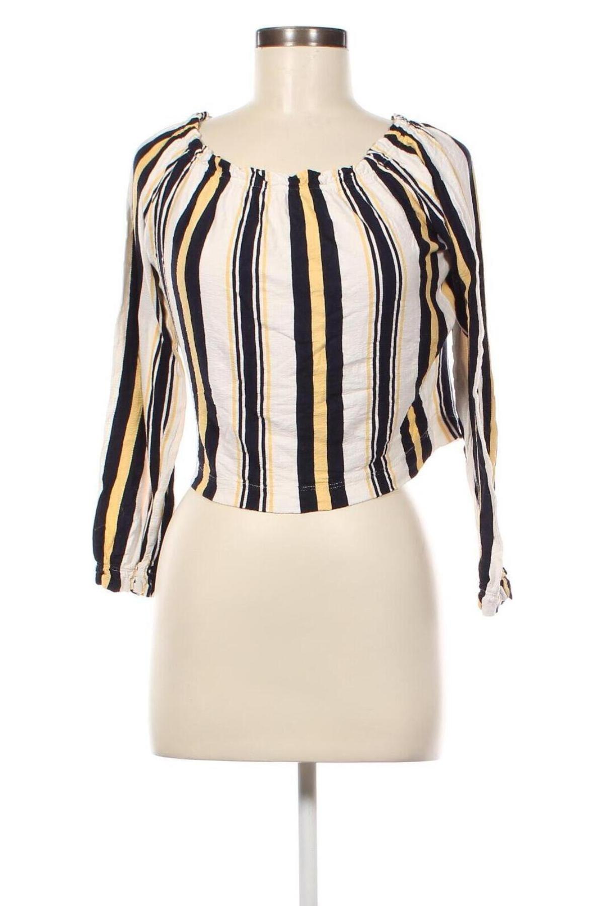 Γυναικεία μπλούζα Bershka, Μέγεθος XS, Χρώμα Πολύχρωμο, Τιμή 5,99 €
