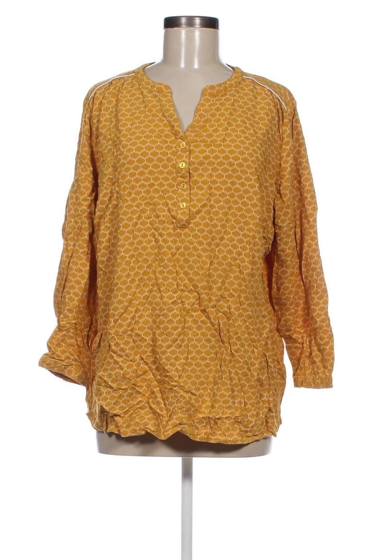 Дамска блуза Bexleys, Размер L, Цвят Жълт, Цена 15,30 лв.