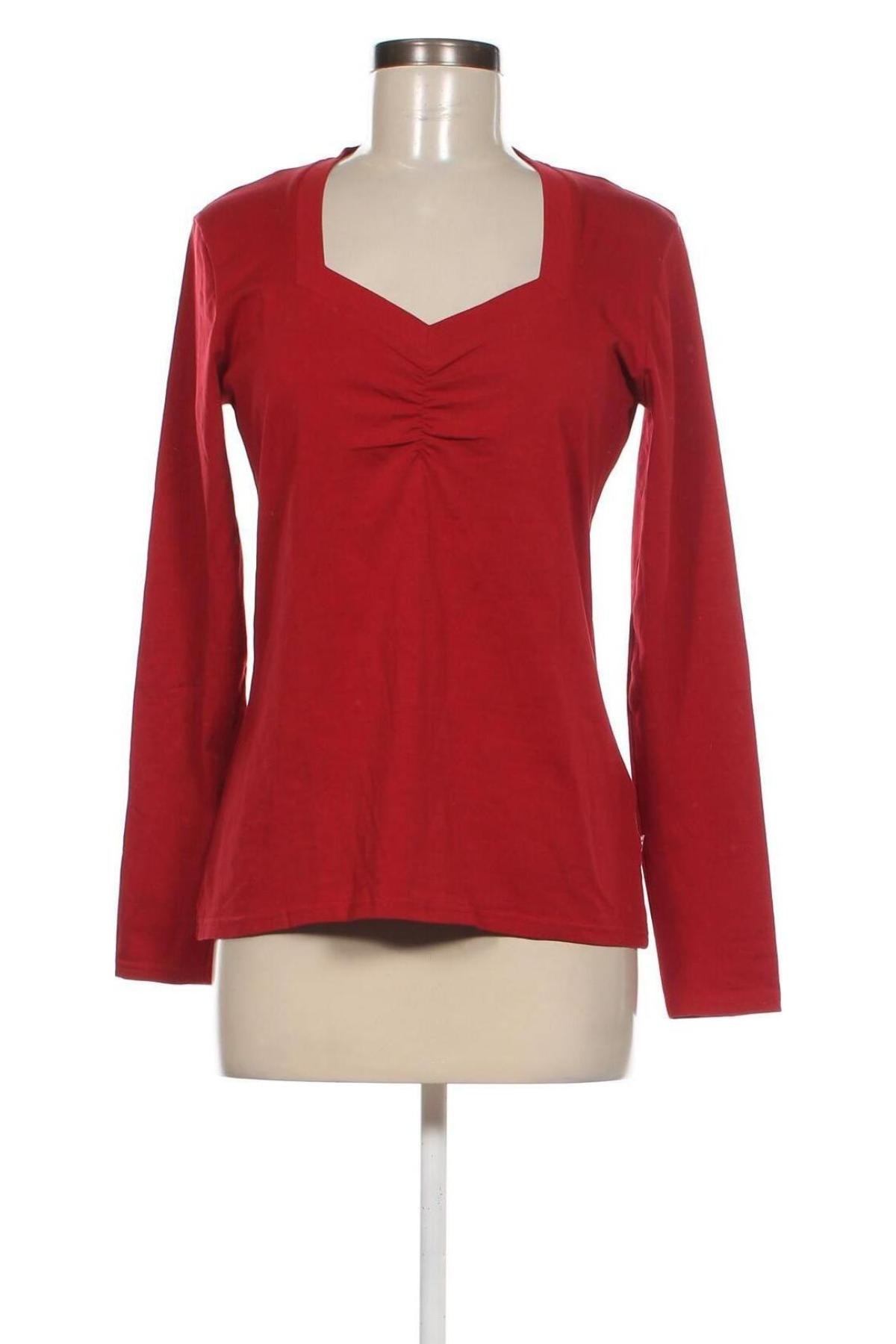 Γυναικεία μπλούζα Blutsgeschwister, Μέγεθος XL, Χρώμα Κόκκινο, Τιμή 16,33 €