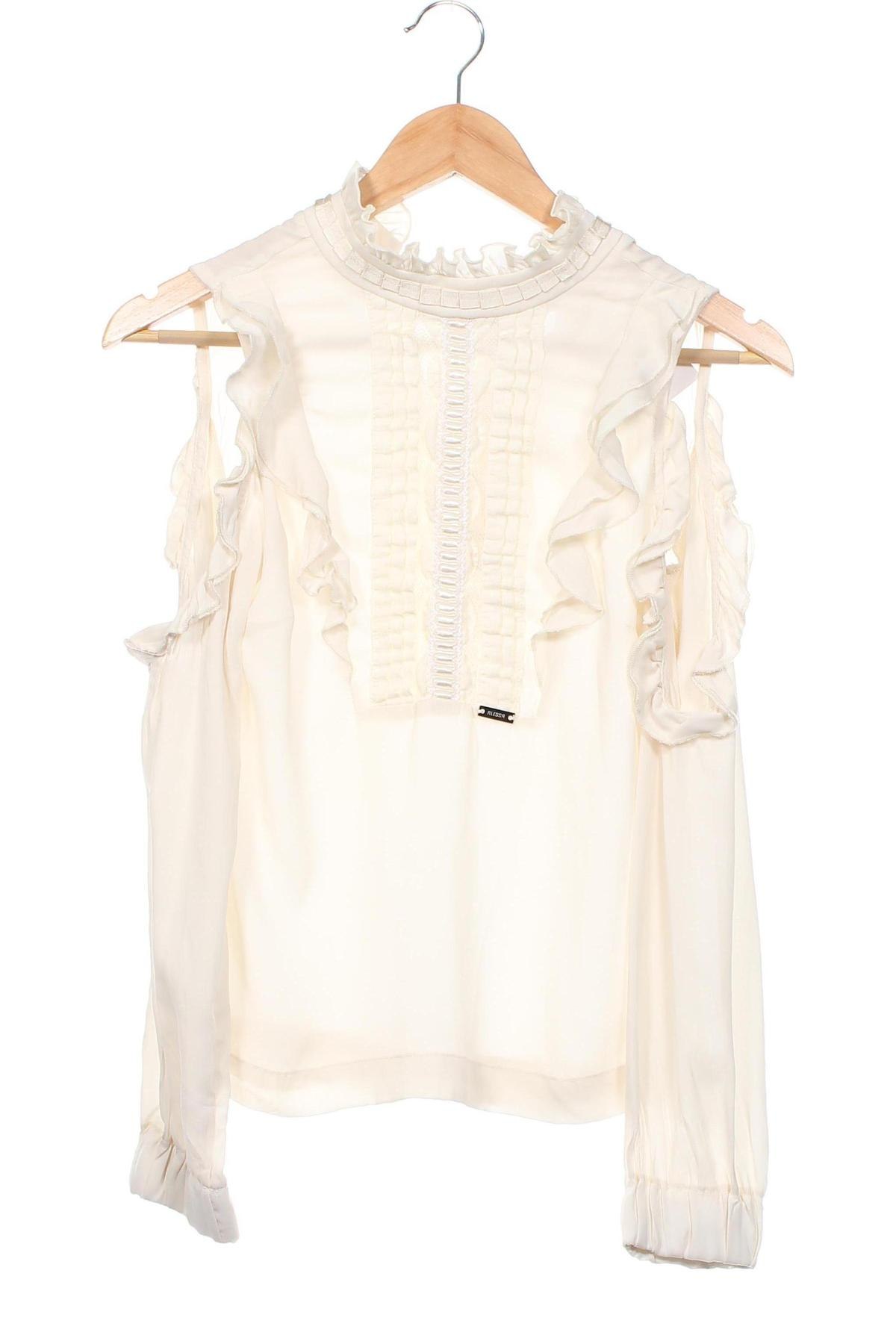 Γυναικεία μπλούζα Bobo Zander, Μέγεθος XS, Χρώμα Εκρού, Τιμή 7,98 €