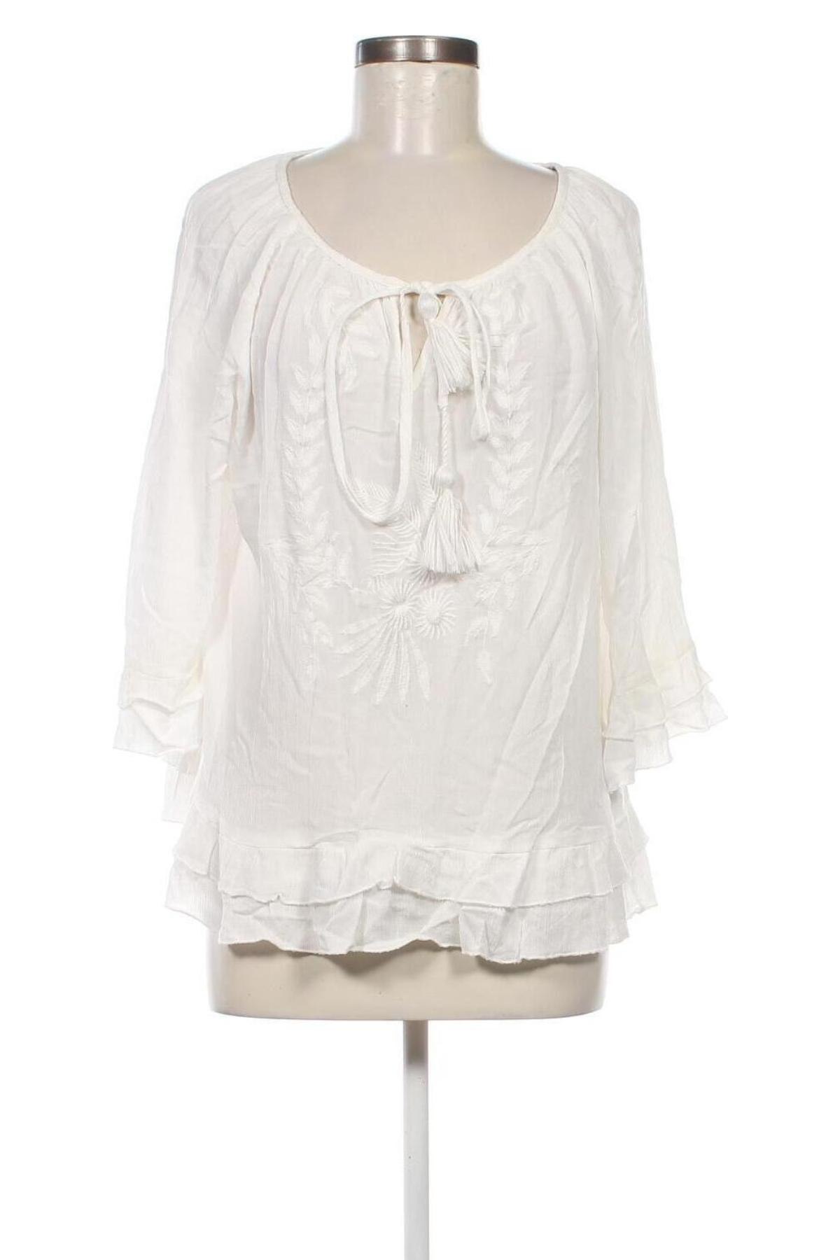 Дамска блуза Body Flirt, Размер XL, Цвят Бял, Цена 19,55 лв.