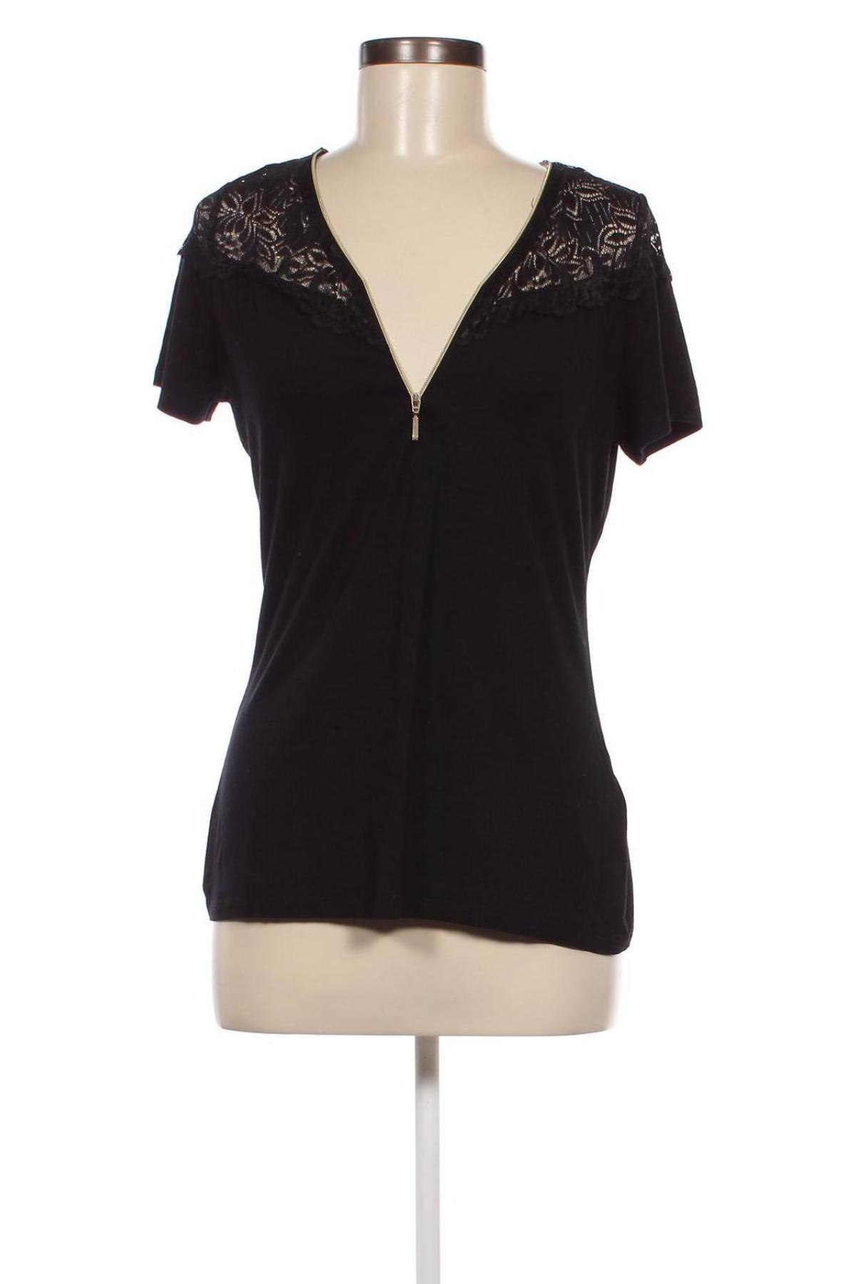 Γυναικεία μπλούζα Body Flirt, Μέγεθος S, Χρώμα Μαύρο, Τιμή 9,62 €