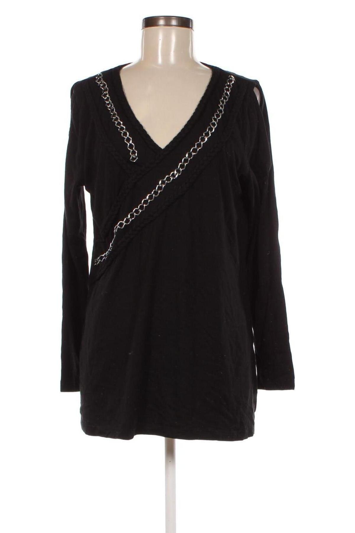 Дамска блуза Buffalo, Размер XL, Цвят Черен, Цена 20,40 лв.