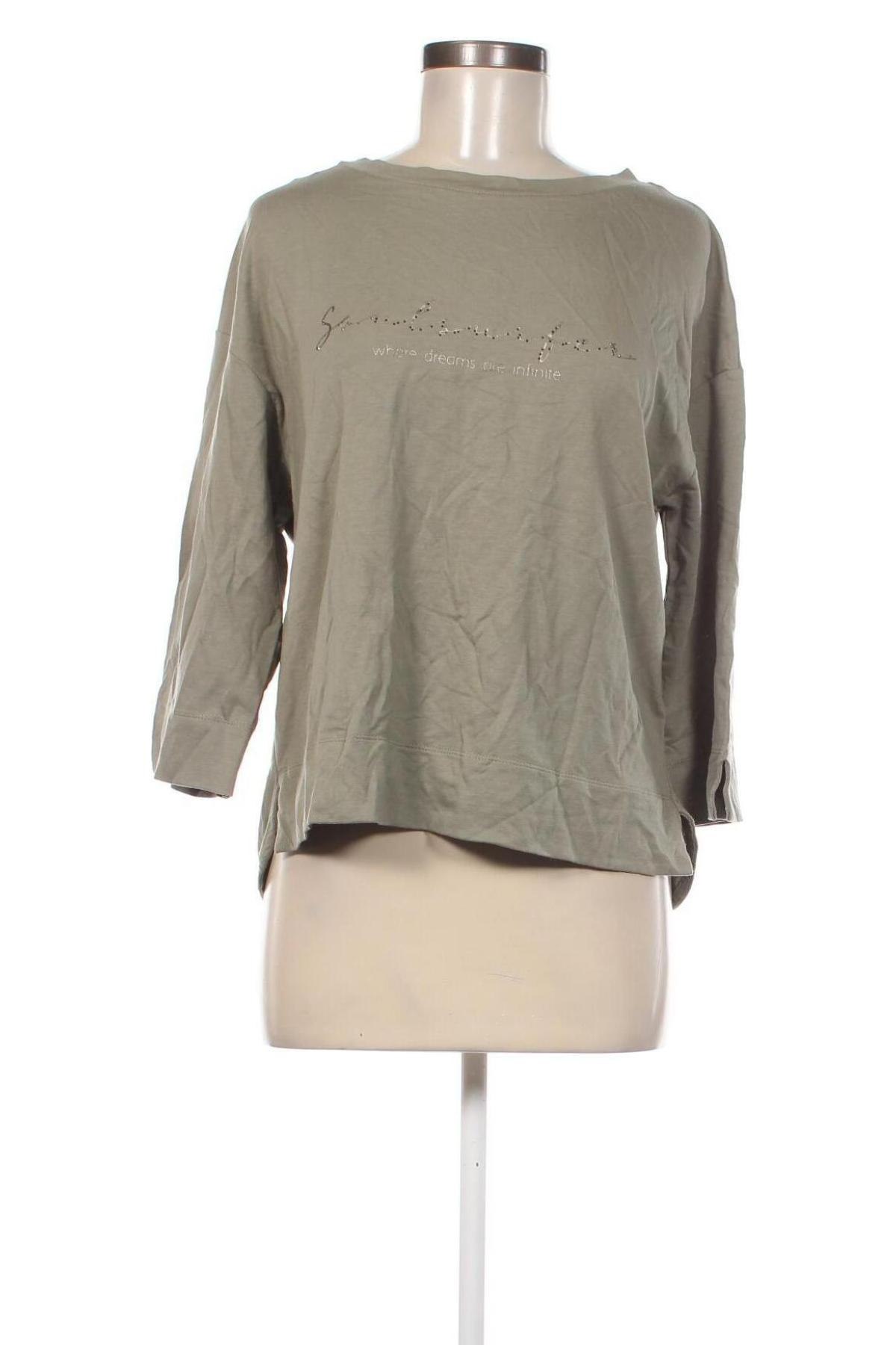 Γυναικεία μπλούζα C&A, Μέγεθος XS, Χρώμα Πράσινο, Τιμή 6,46 €