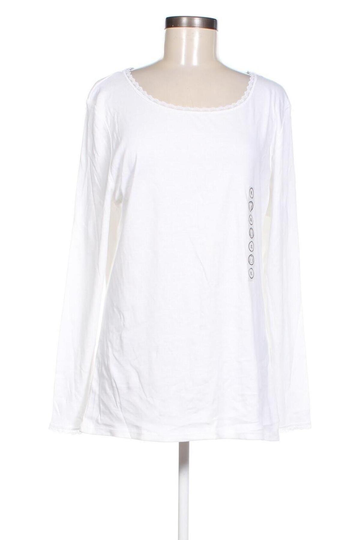 Γυναικεία μπλούζα C&A, Μέγεθος XL, Χρώμα Λευκό, Τιμή 11,51 €