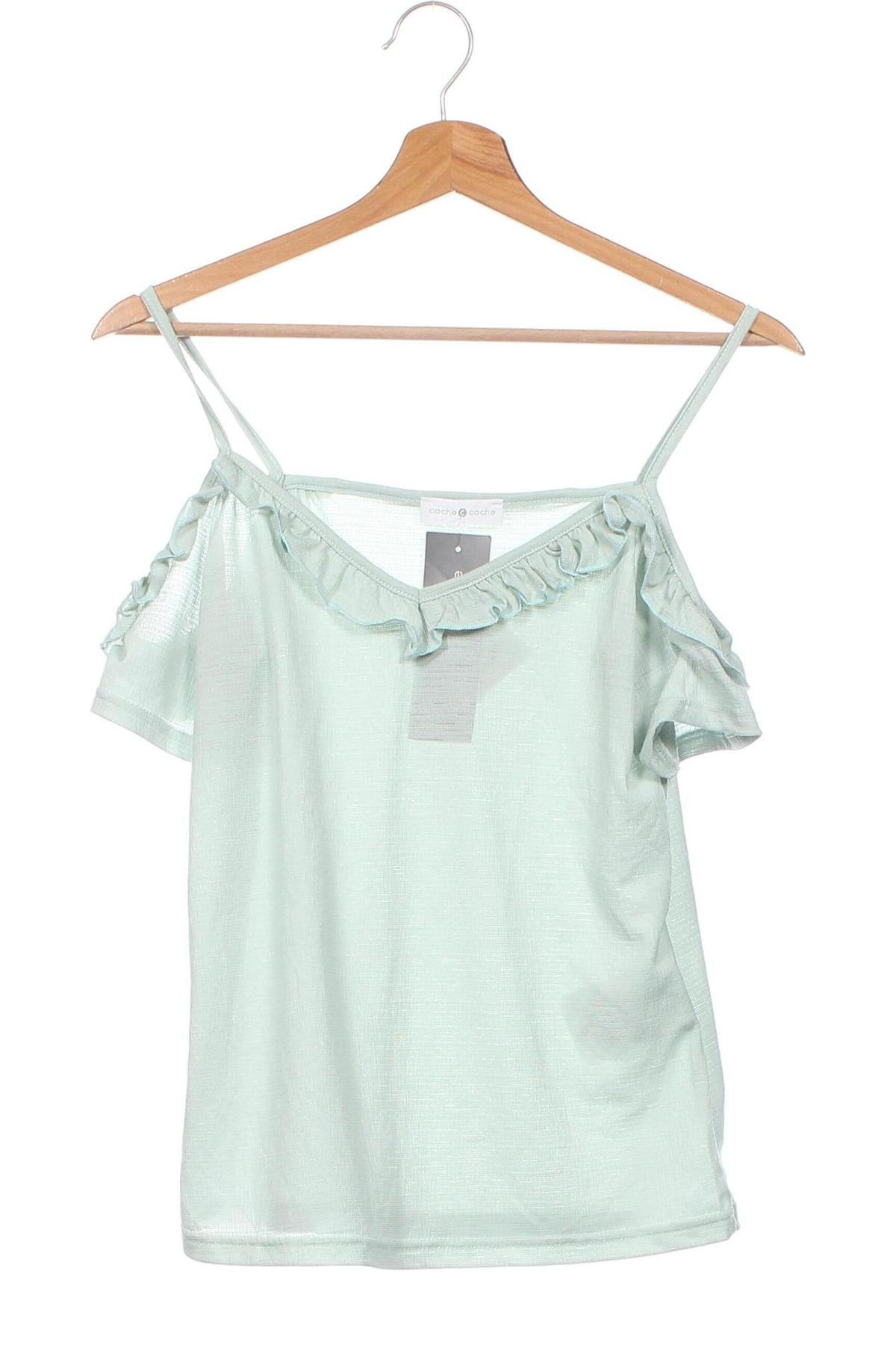 Damen Shirt Cache Cache, Größe XS, Farbe Grün, Preis € 9,52