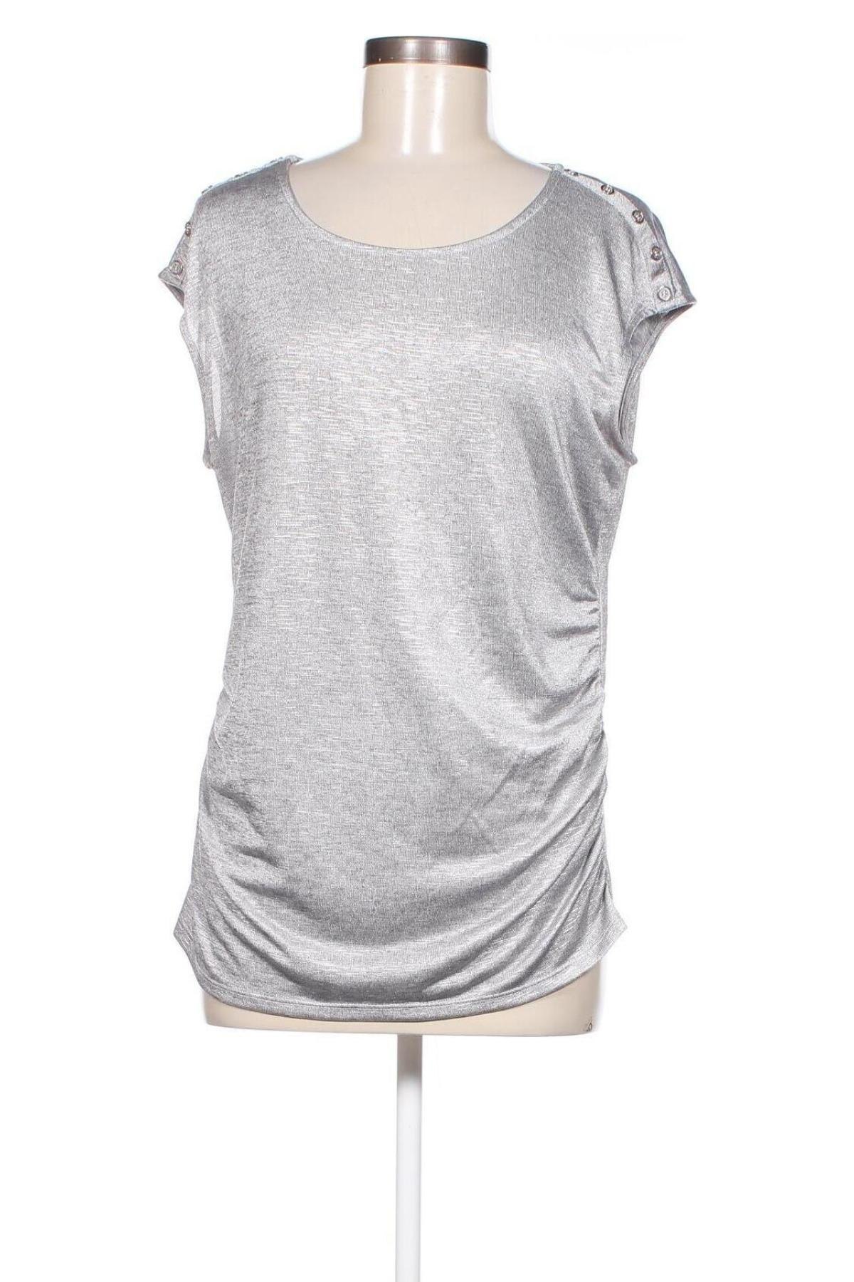 Damen Shirt Calvin Klein, Größe L, Farbe Silber, Preis 23,19 €
