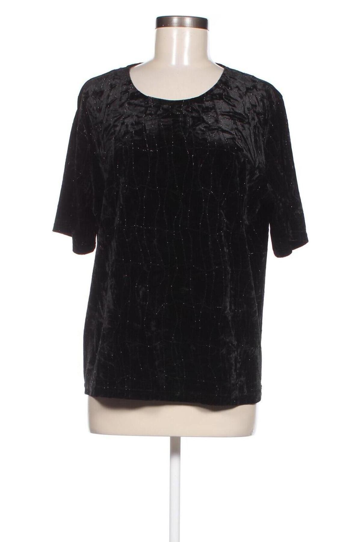 Γυναικεία μπλούζα Canda, Μέγεθος XXL, Χρώμα Μαύρο, Τιμή 6,46 €