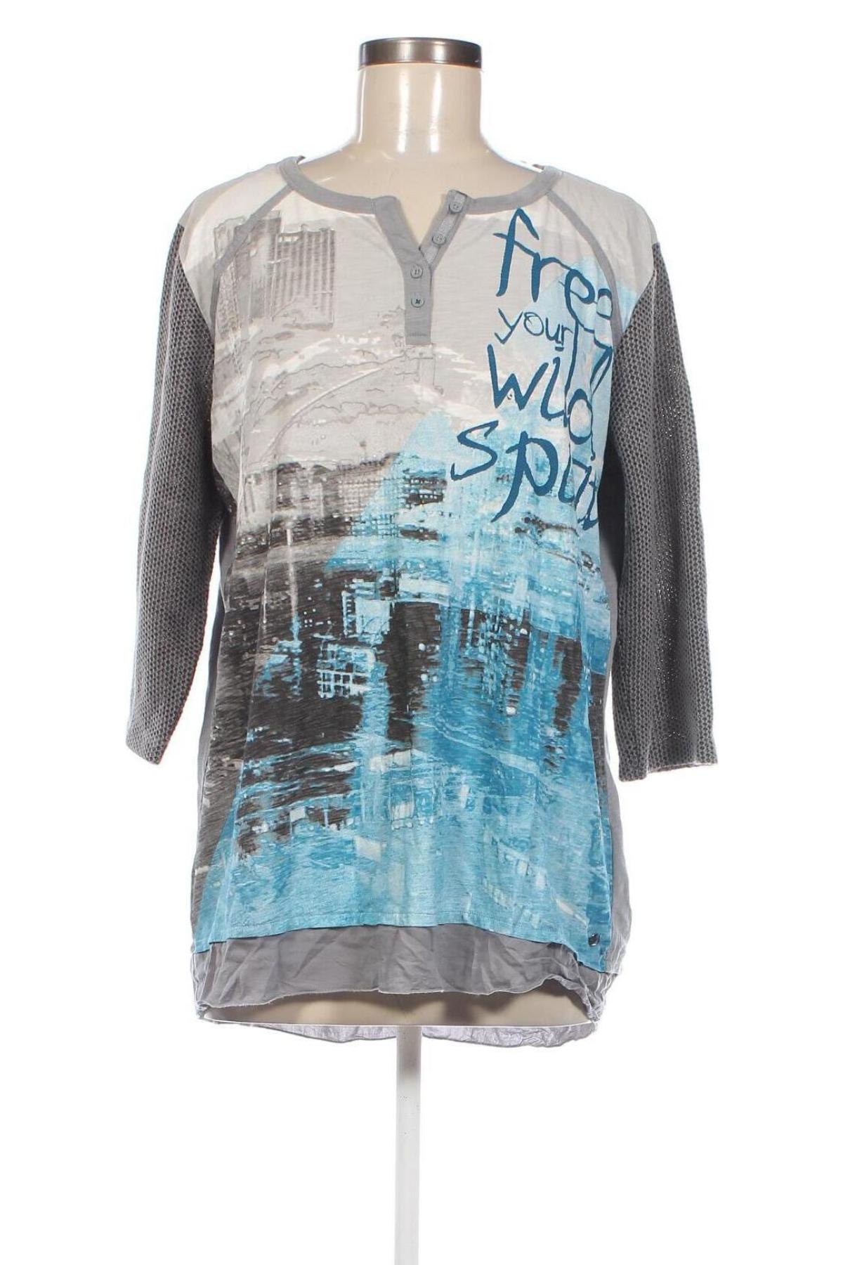 Γυναικεία μπλούζα Cecil, Μέγεθος XL, Χρώμα Γκρί, Τιμή 11,57 €
