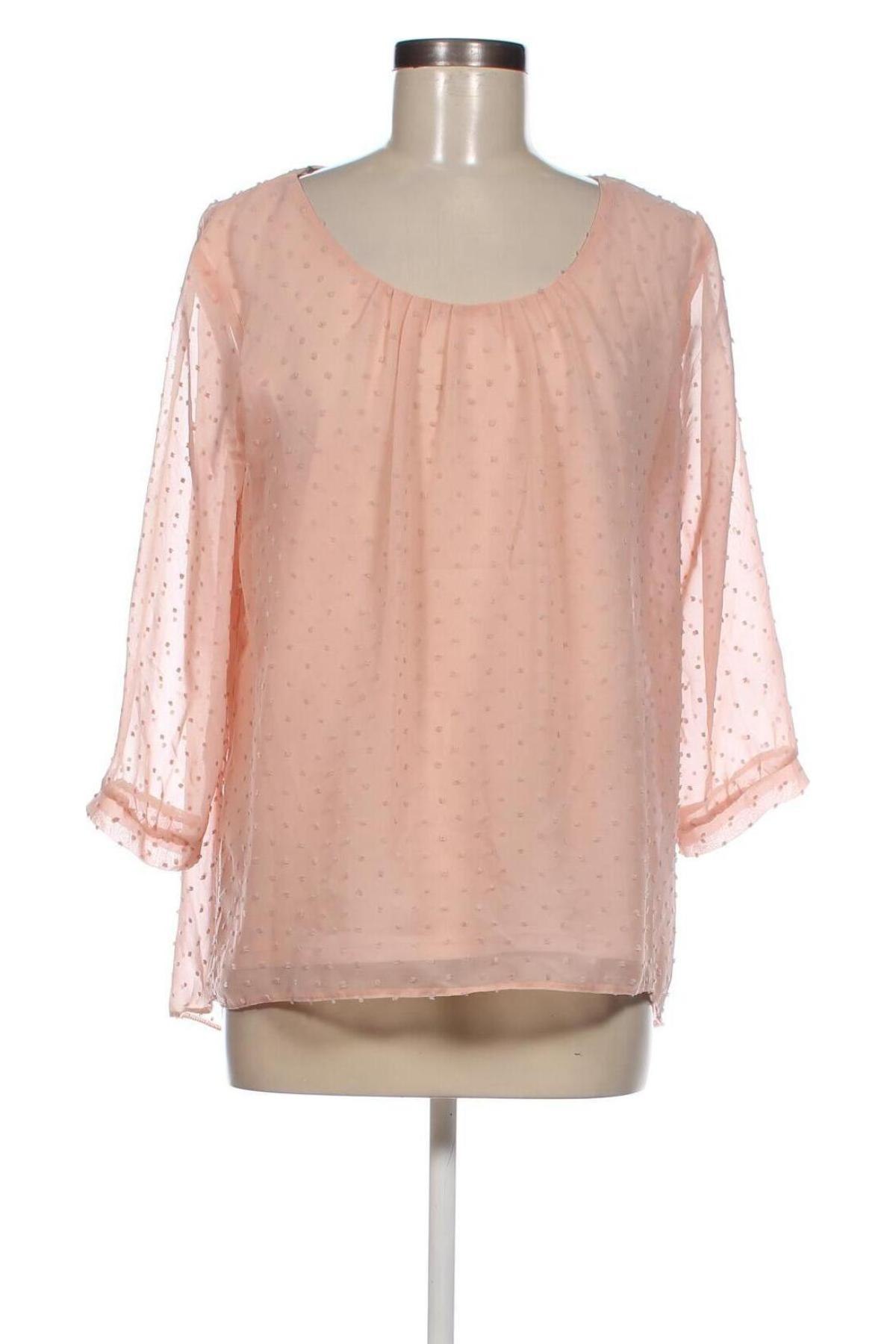Дамска блуза Clockhouse, Размер XL, Цвят Розов, Цена 10,45 лв.