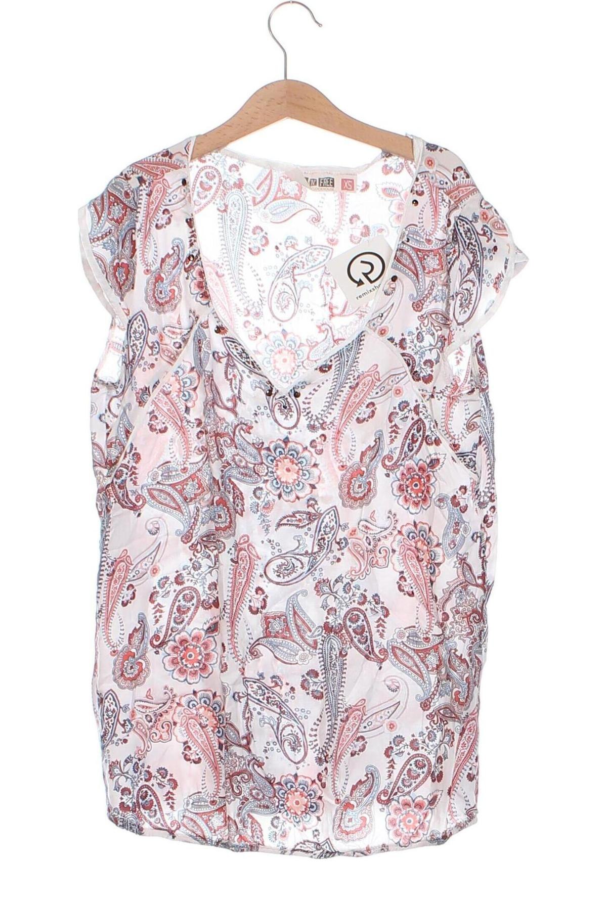 Γυναικεία μπλούζα Clockhouse, Μέγεθος XS, Χρώμα Πολύχρωμο, Τιμή 6,00 €
