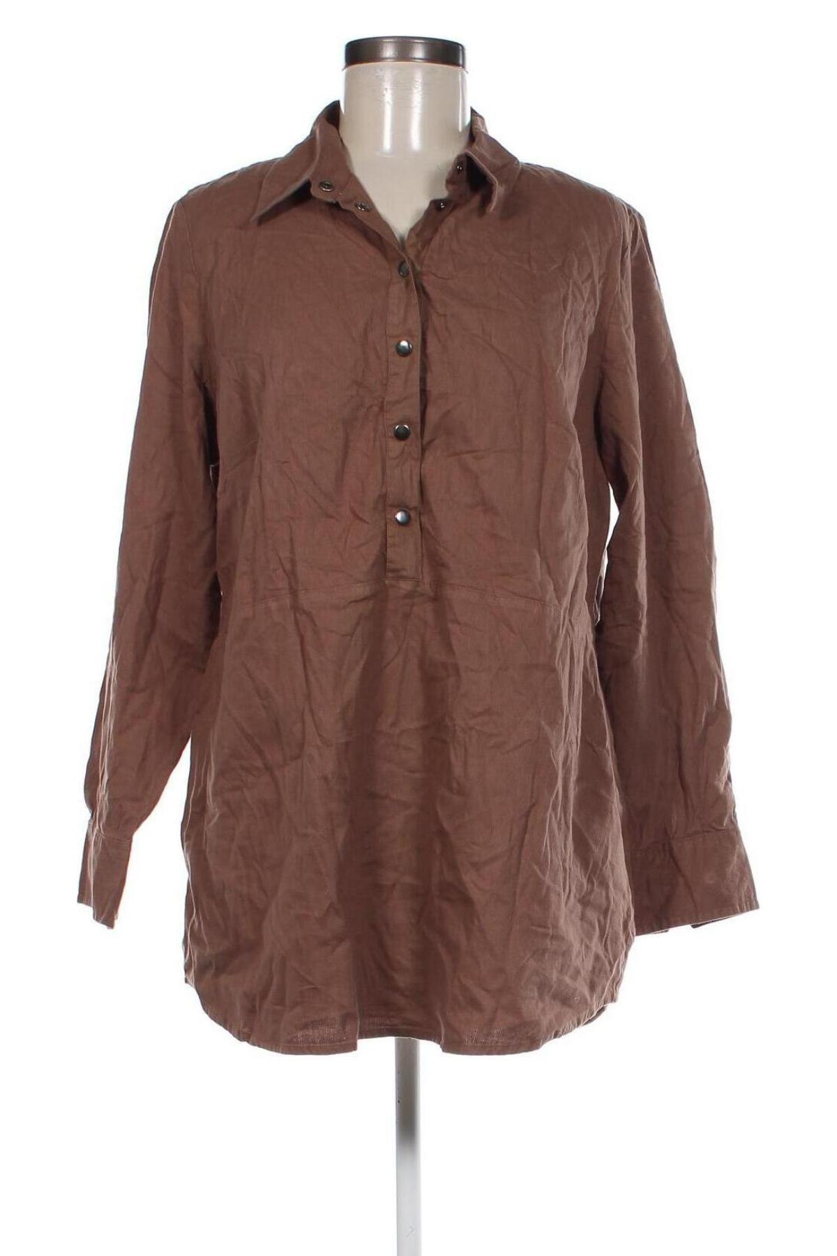 Дамска блуза Collection L, Размер XL, Цвят Кафяв, Цена 11,40 лв.