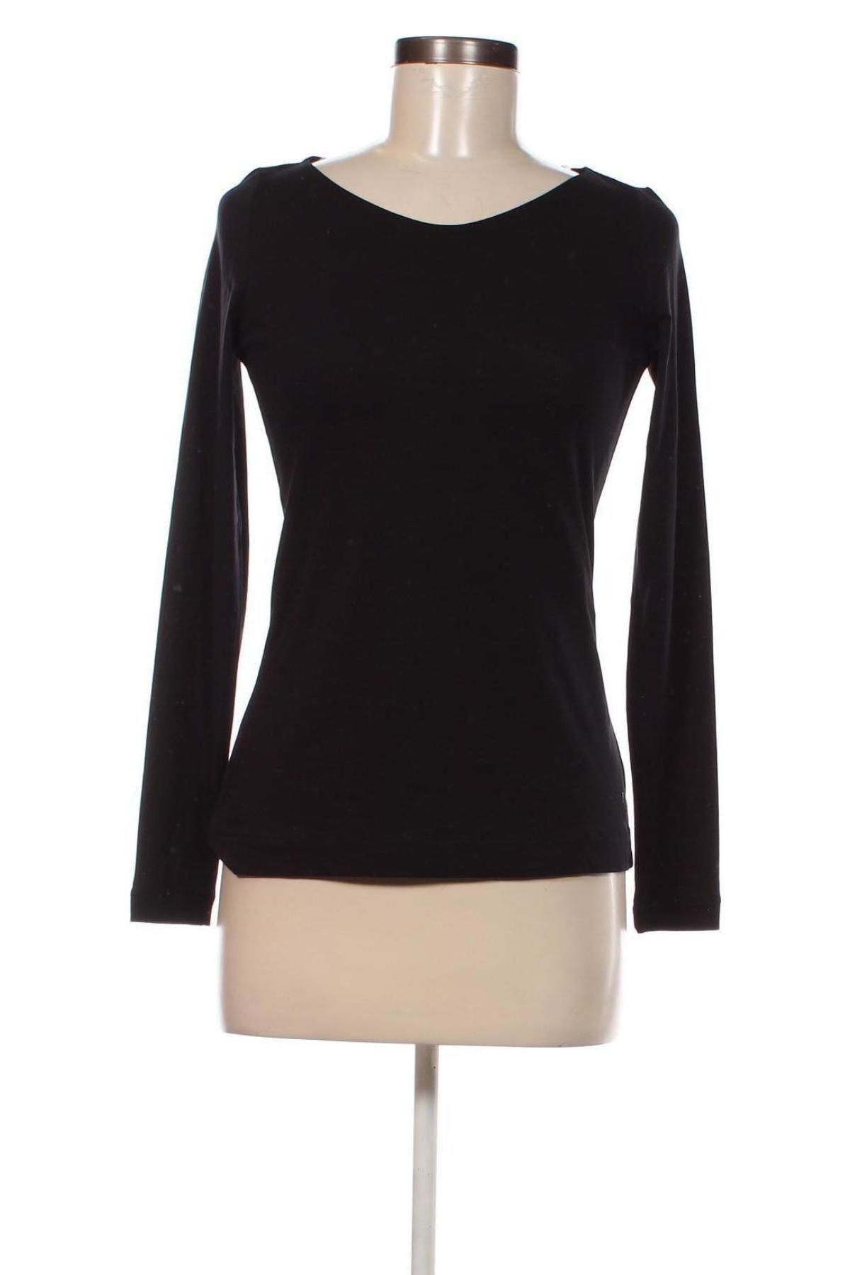 Γυναικεία μπλούζα Comma,, Μέγεθος XS, Χρώμα Μαύρο, Τιμή 30,62 €