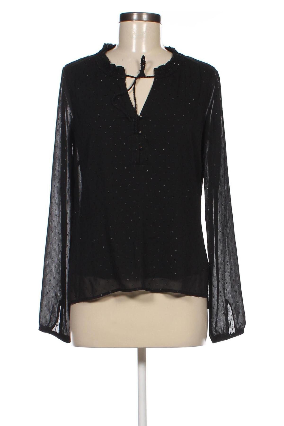 Дамска блуза Comma,, Размер S, Цвят Черен, Цена 31,77 лв.