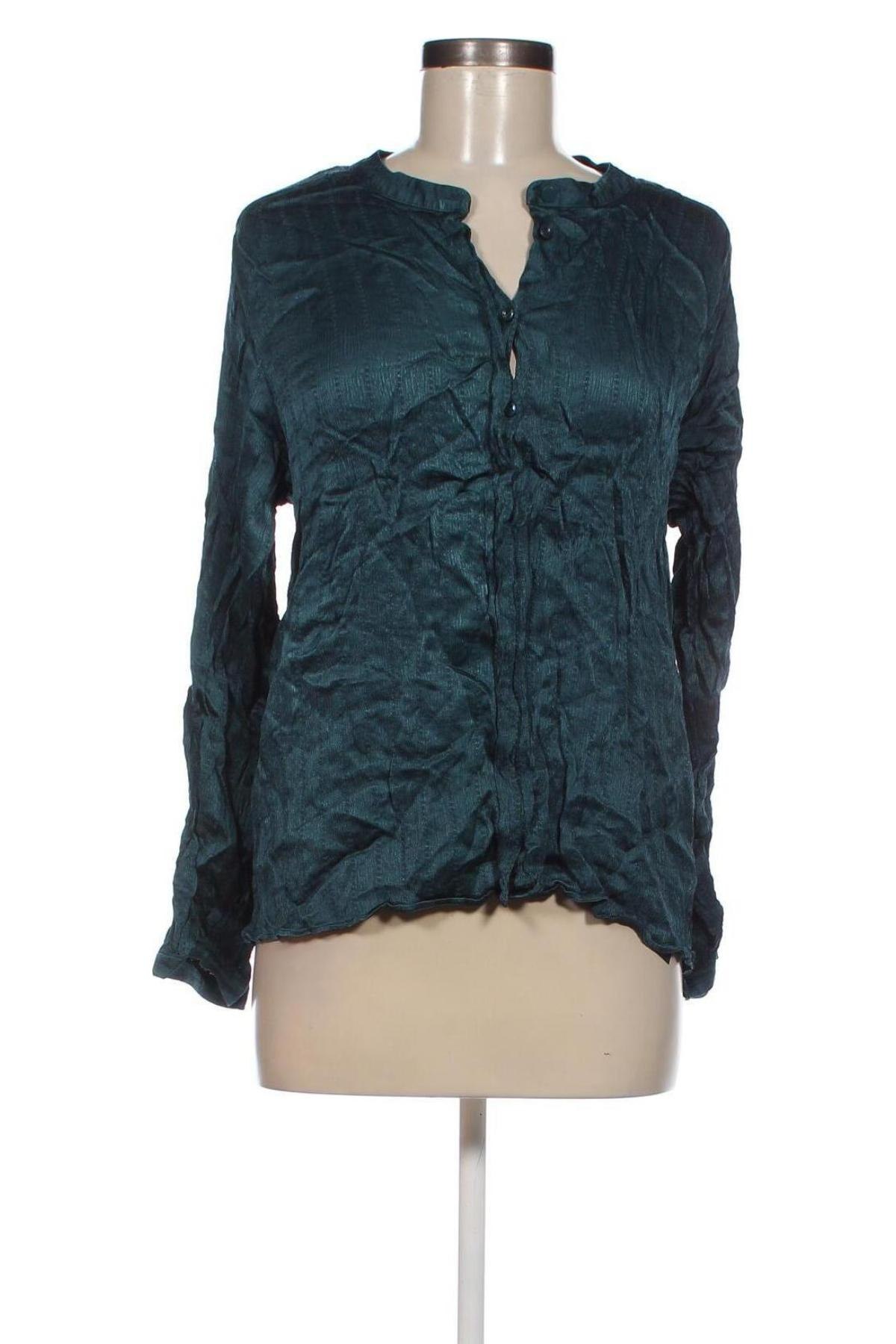 Γυναικεία μπλούζα Comma,, Μέγεθος XL, Χρώμα Μπλέ, Τιμή 13,36 €